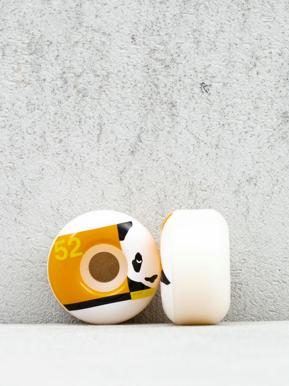 Kolieska Enjoi Box Panda (white/orange)