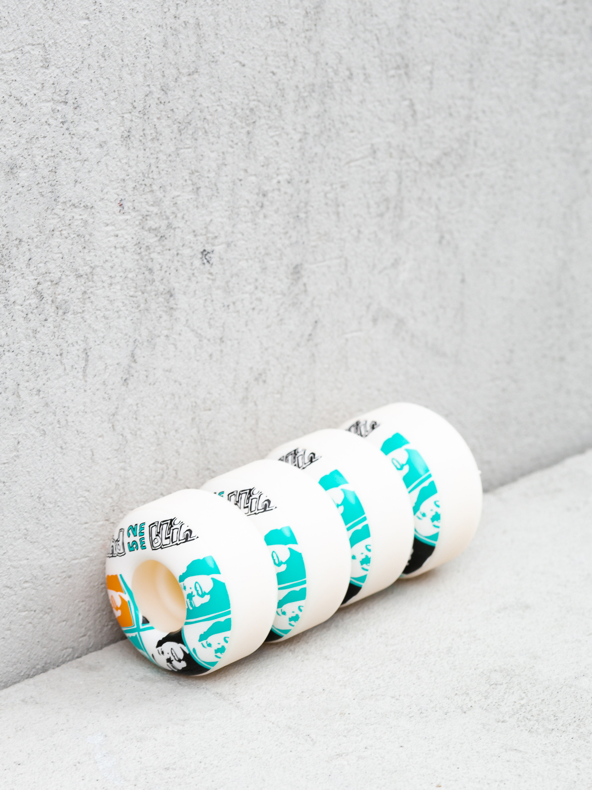 Kolieska Blind Psychedelic Multi Girl (white/mint)