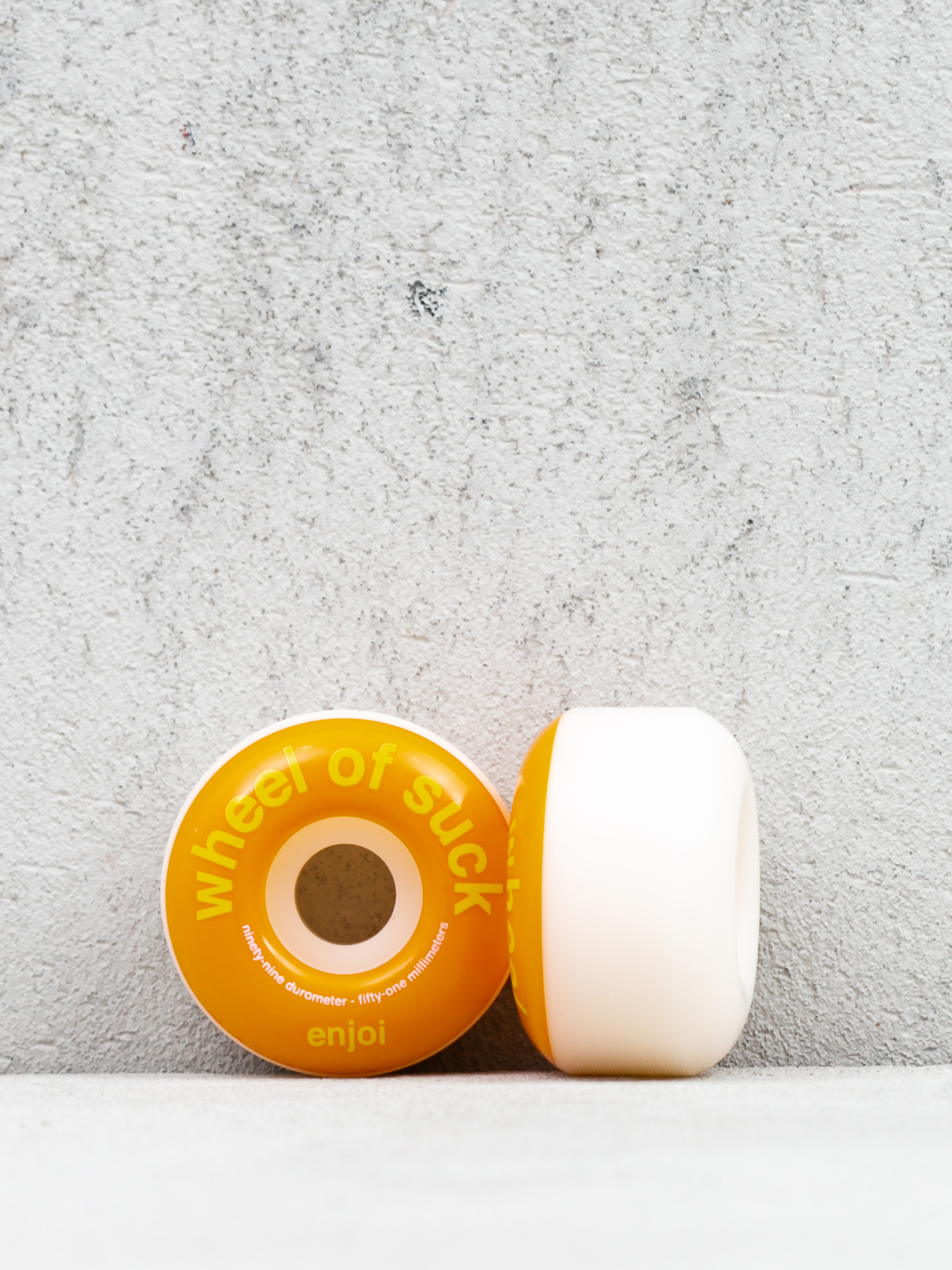 Kolieska Enjoi Wheel Of Suck (white/orange)