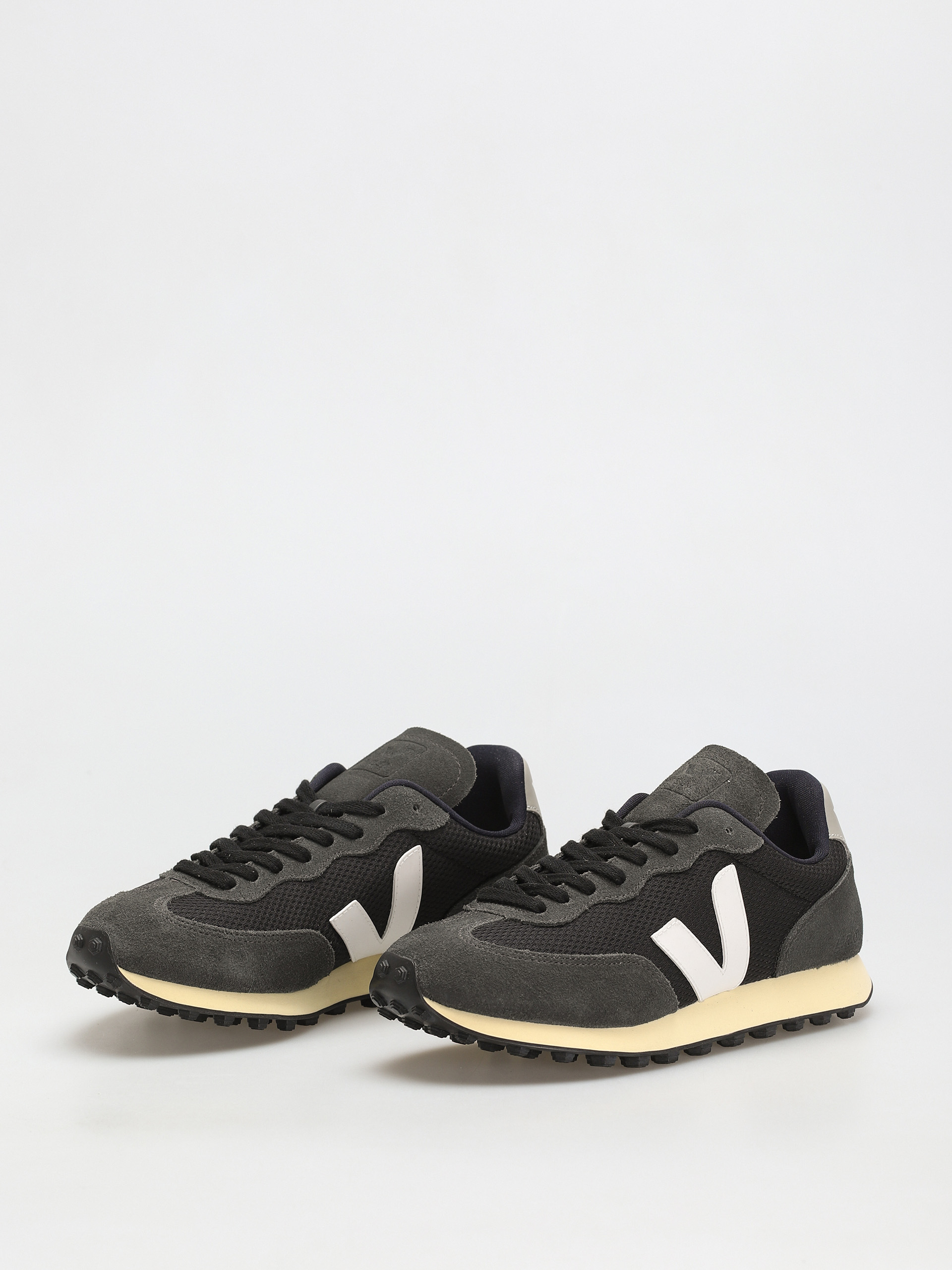 Topánky Veja Rio Branco (black white oxford grey)