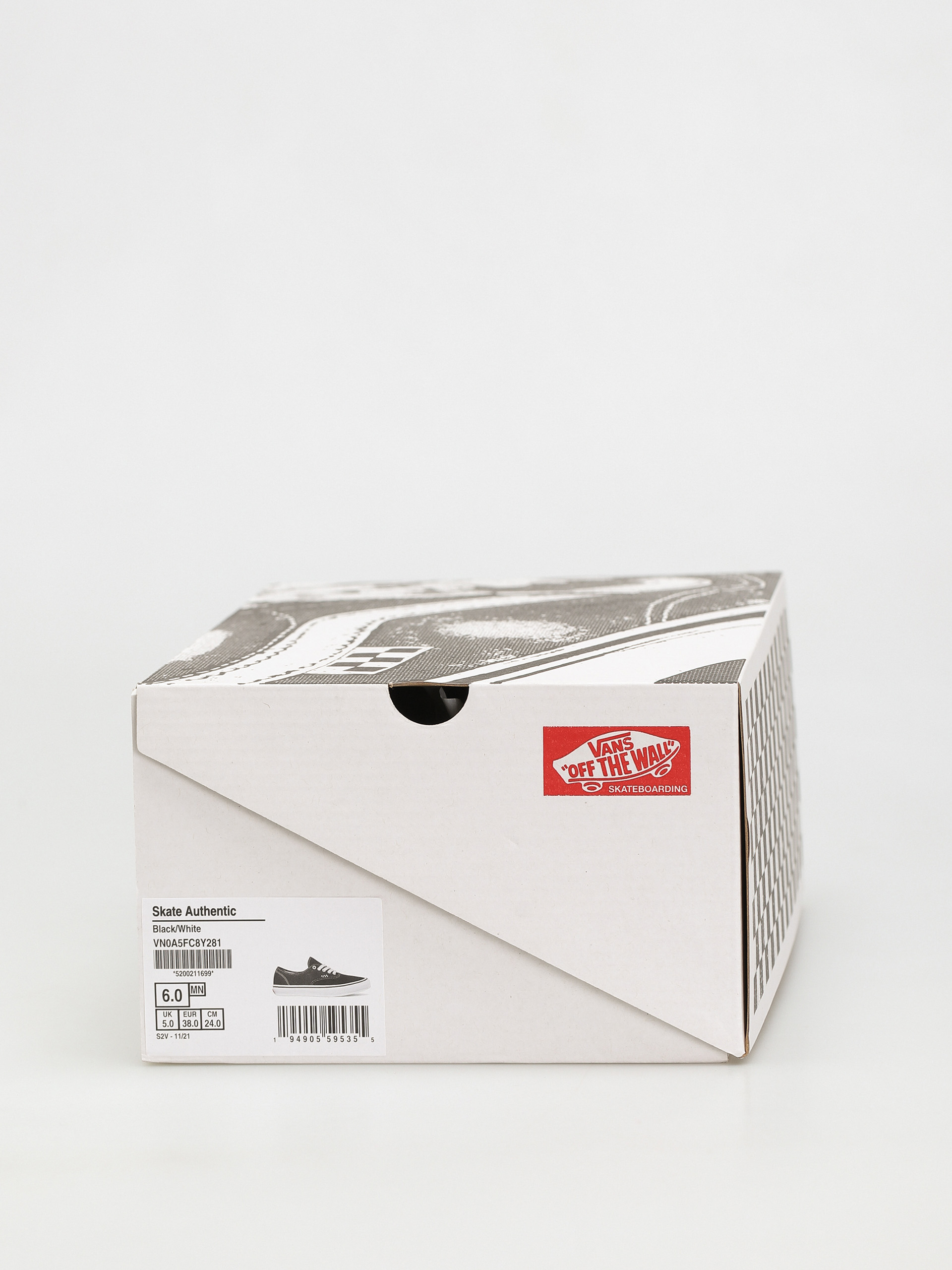 Topánky Vans Skate Authentic (black/white)