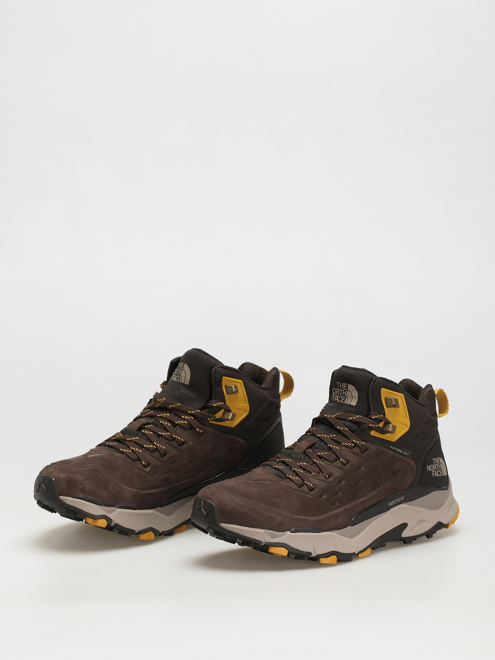 Topánky The North Face Vectiv Exploris Mid Futurelight (deep brown/tnf black)