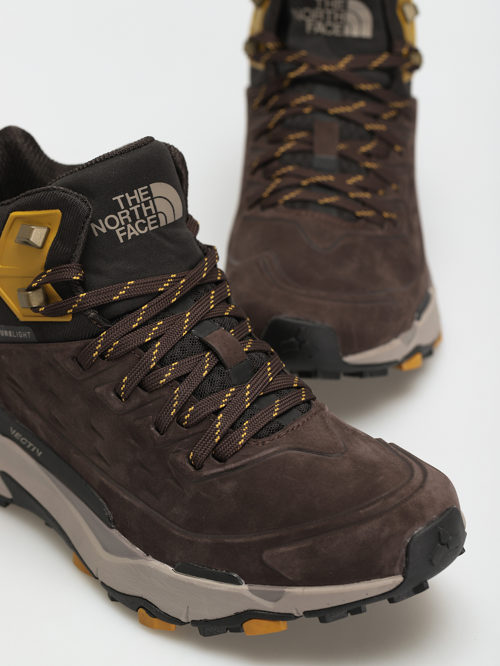 Topánky The North Face Vectiv Exploris Mid Futurelight (deep brown/tnf black)