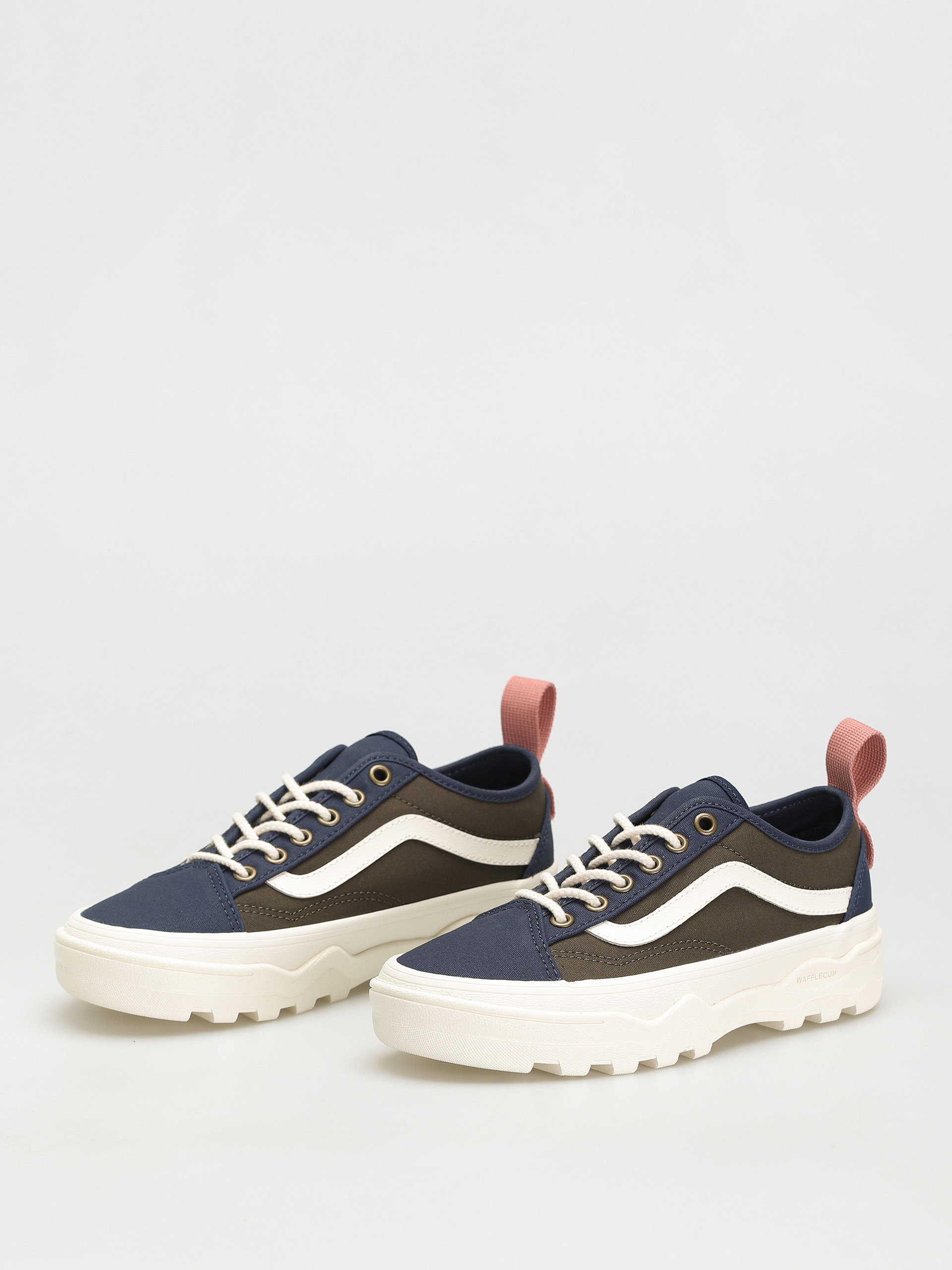 Topánky Vans Sentry Old Skool Wc (waxed canvas/forest night/marshmallow)