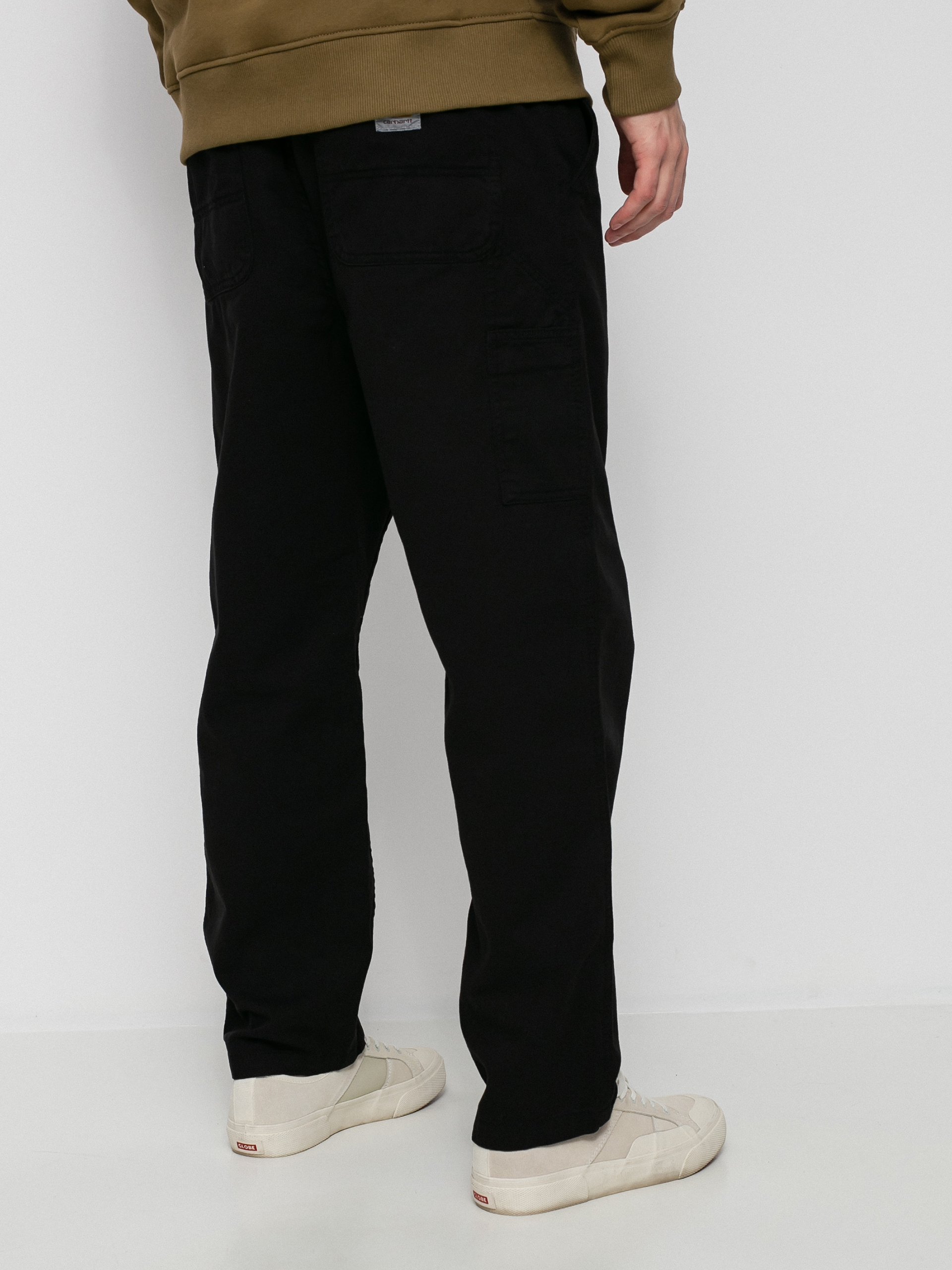 Nohavice Carhartt WIP Flint (black)