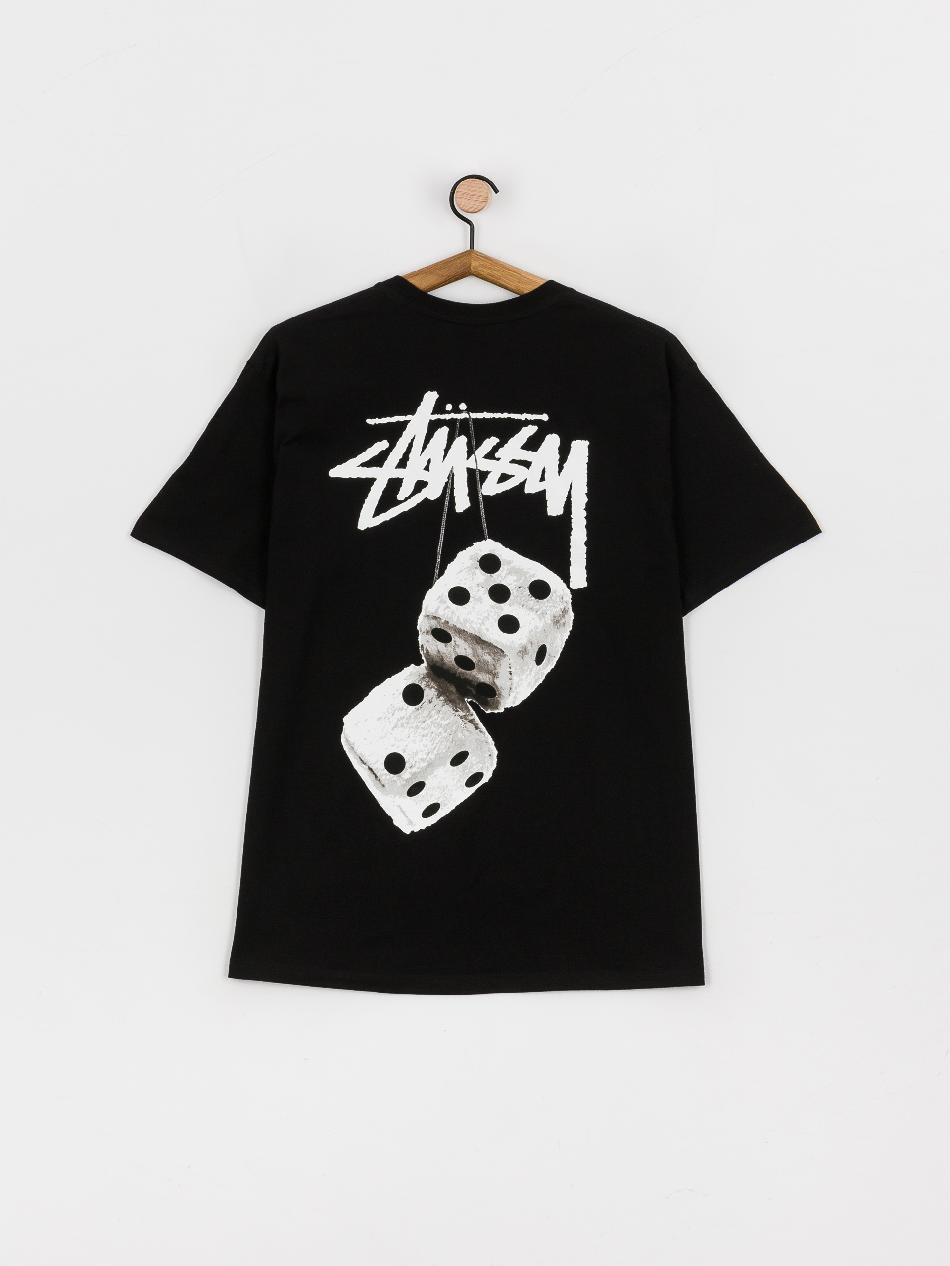 Tričko Stussy Fuzzy Dice (black)