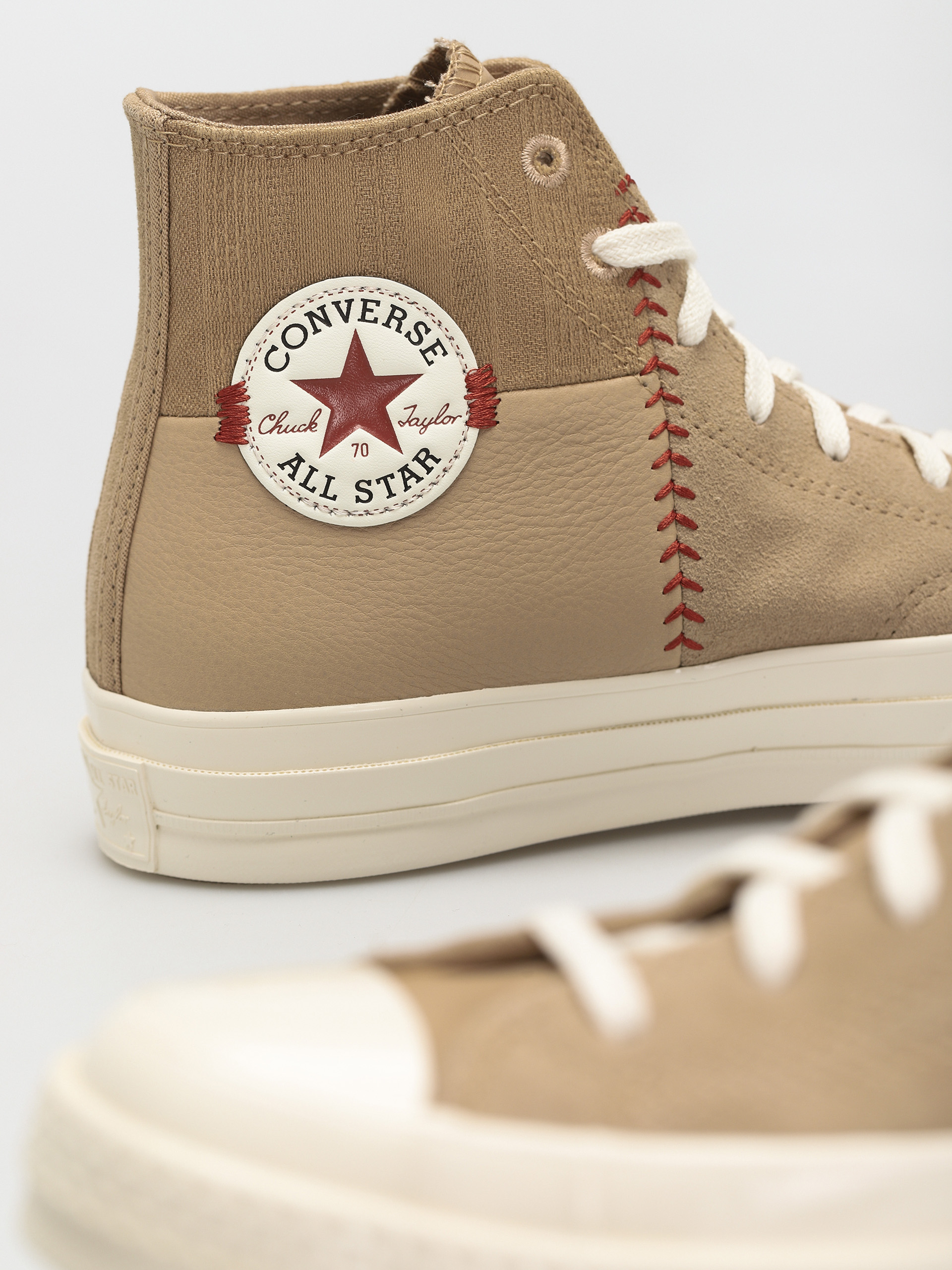 Tenisky Converse Chuck 70 Split Hi (nomad khaki/dark terracotta)