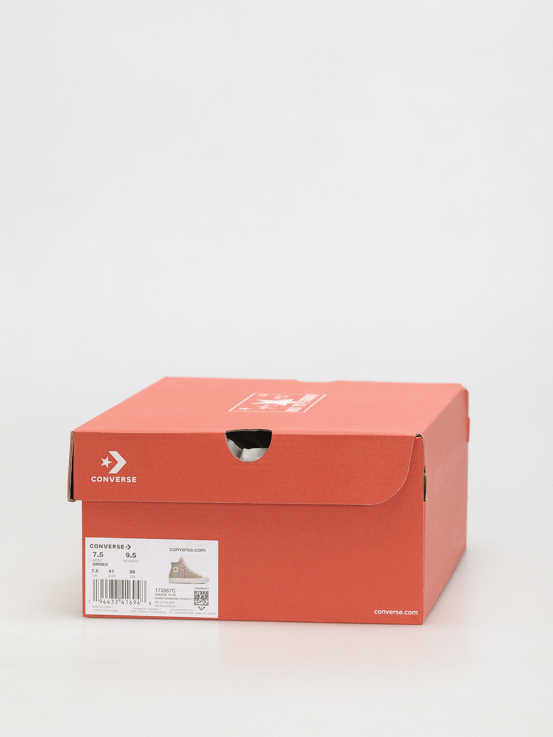 Tenisky Converse Chuck 70 Split Hi (nomad khaki/dark terracotta)