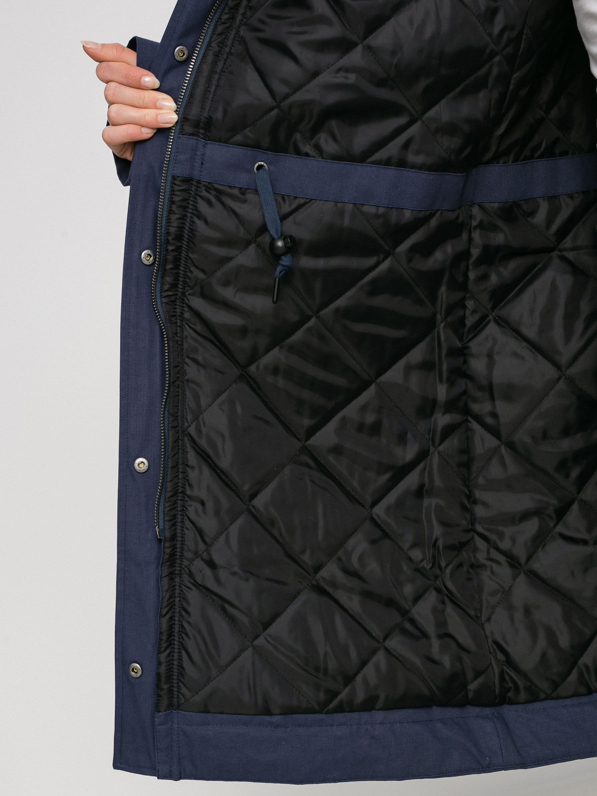 Bunda RVCA Green Valley Parka Wmn (moody blue)