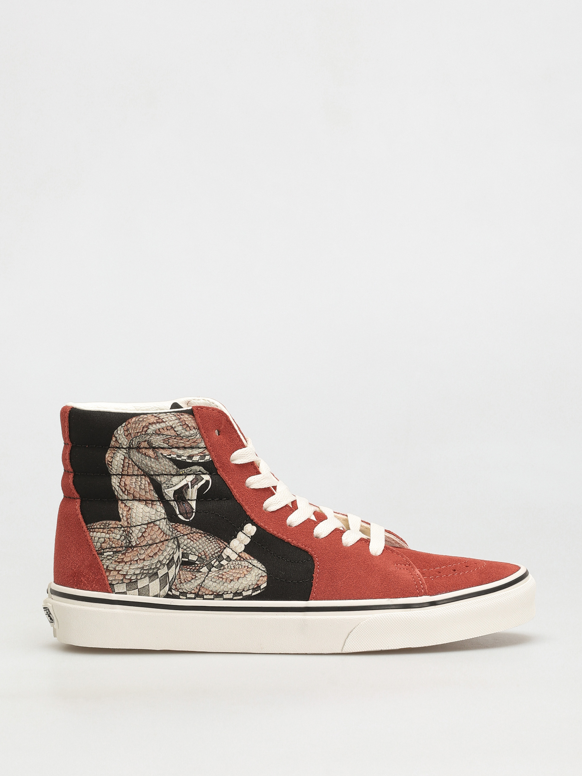 Topánky Vans Sk8 Hi (desert/snake/chili oil)