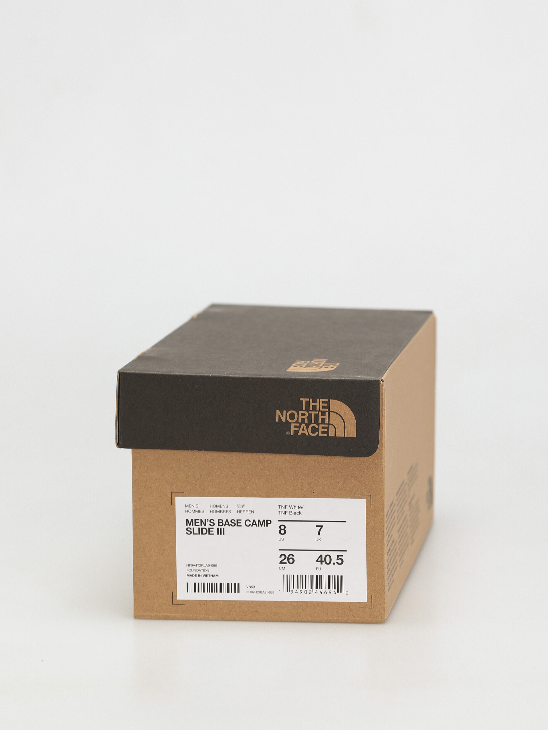 Šľapky The North Face Base Camp Slide III (tnf white/tnf black)