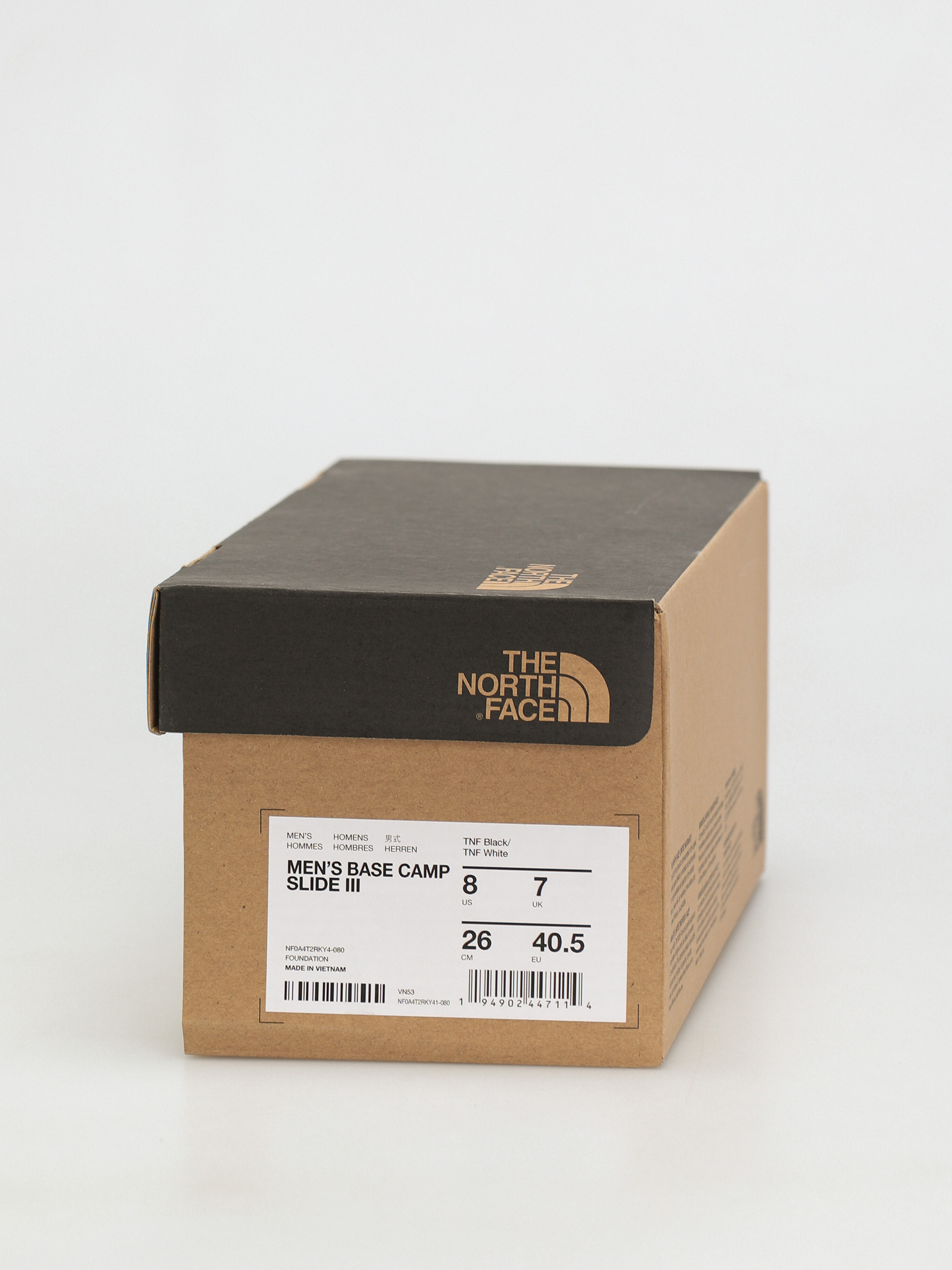 Šľapky The North Face Base Camp Slide III (tnf black/tnf white)