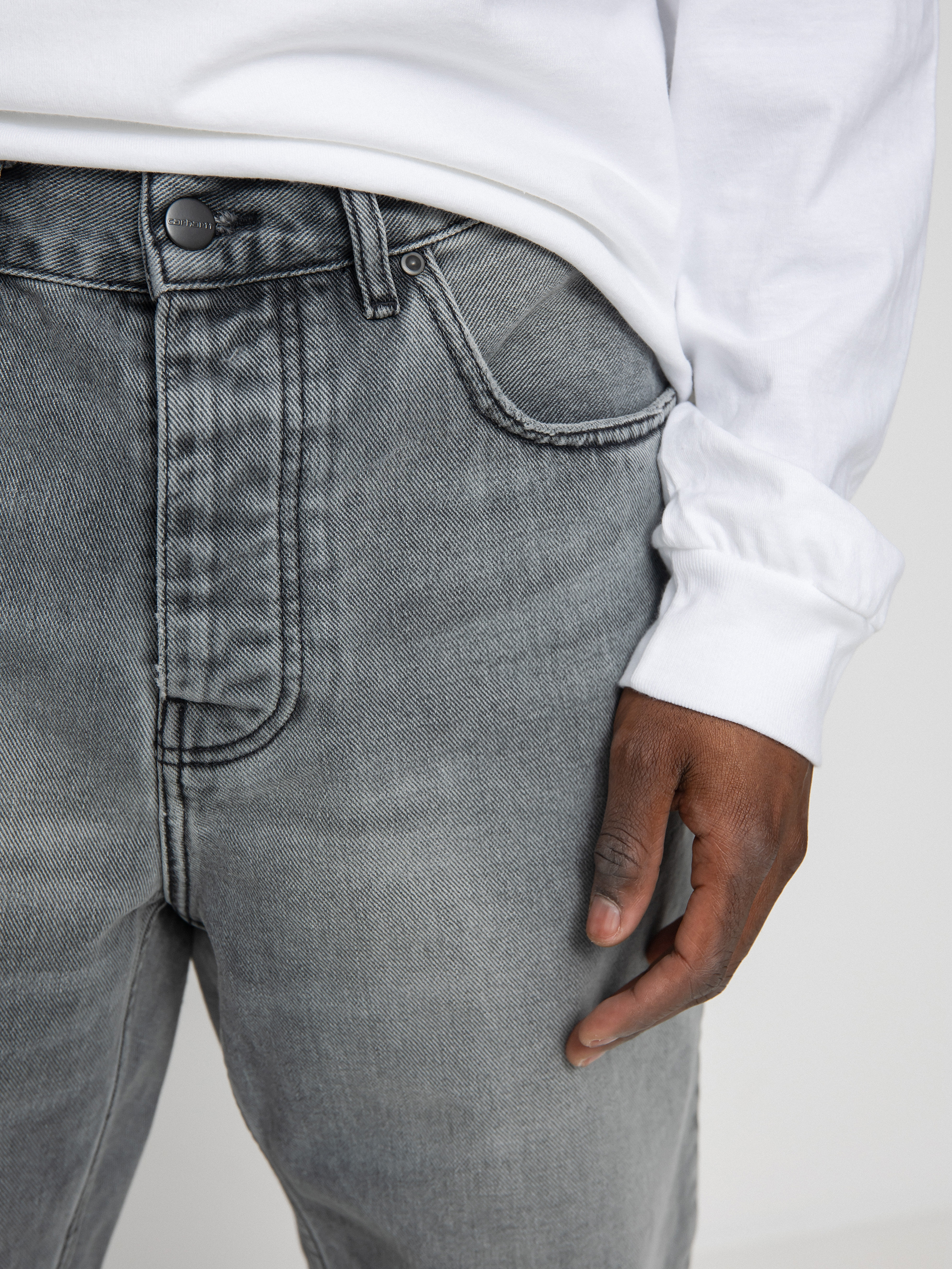 Nohavice Carhartt WIP Newel (black)