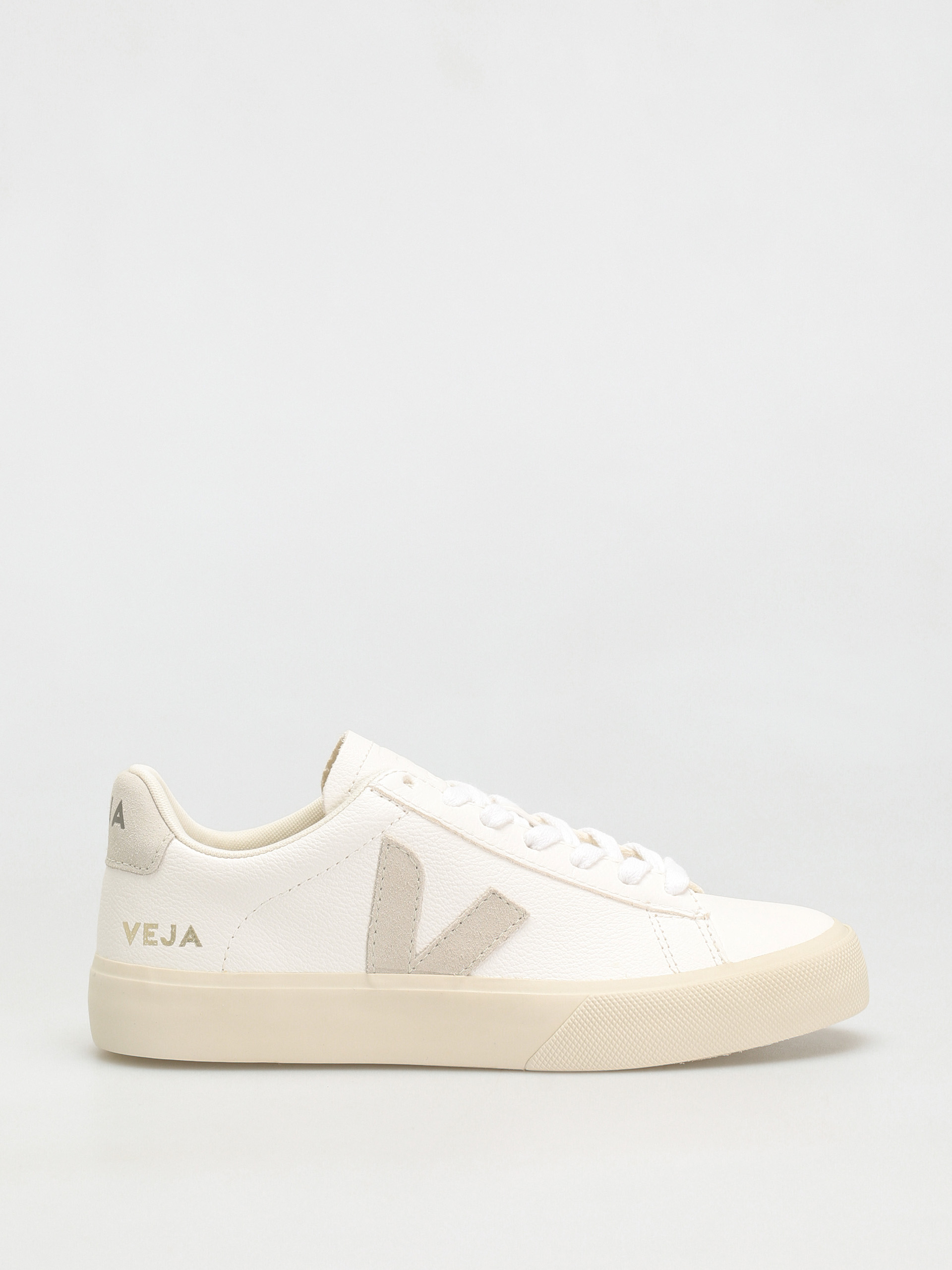 Topu00e1nky Veja Campo Wmn (extra white natural suede)