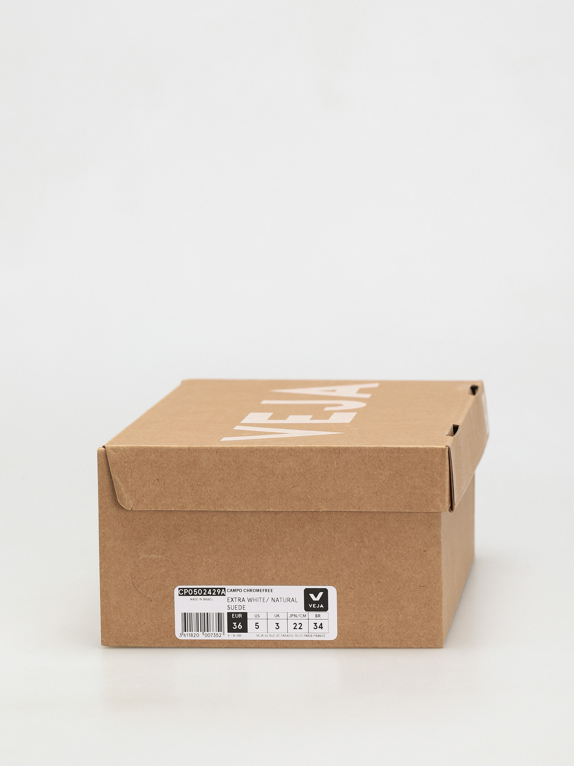 Topánky Veja Campo Wmn (extra white natural suede)