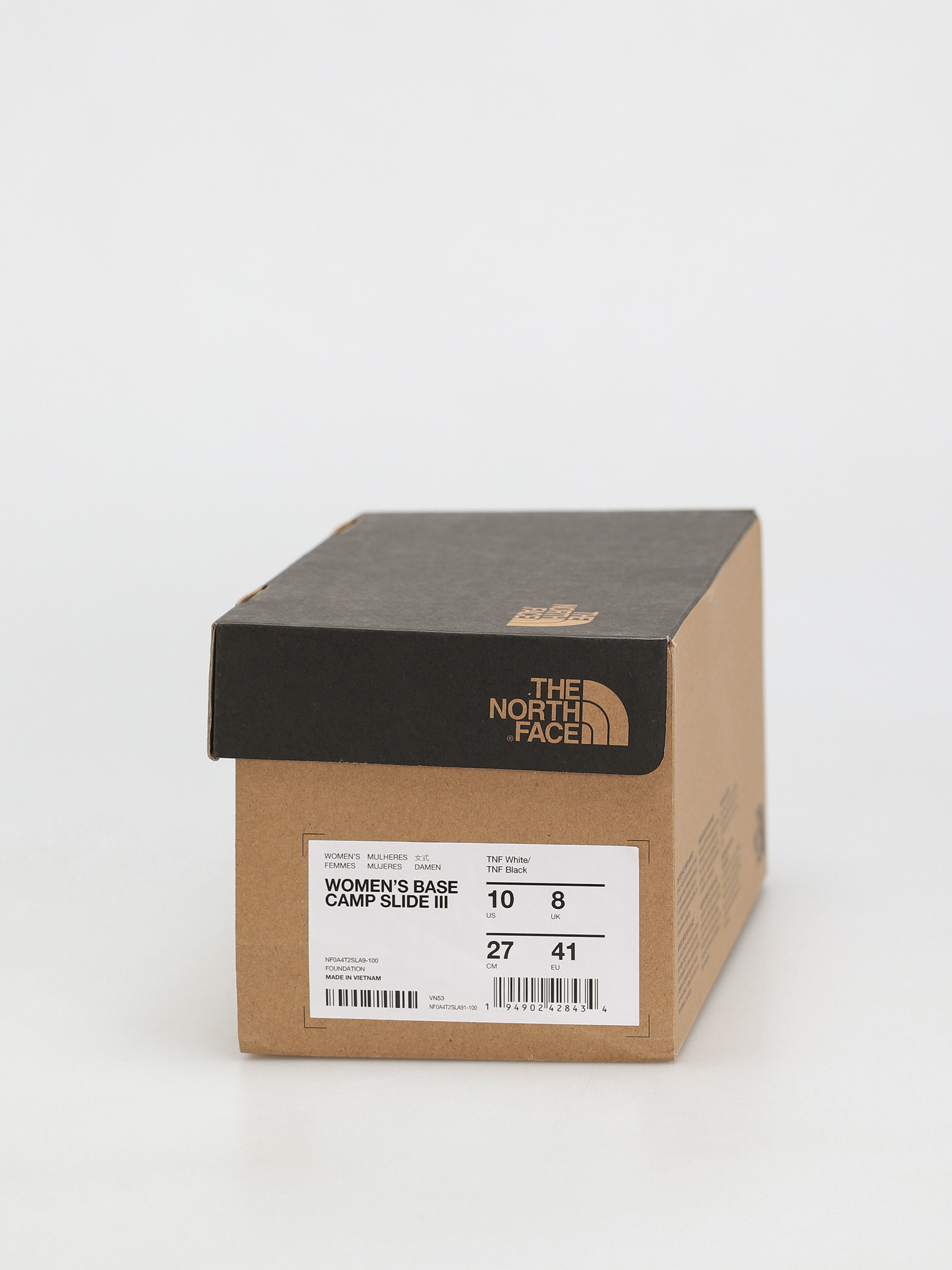 Šľapky The North Face Base Camp Slide III Wmn (tnf white/tnf black)