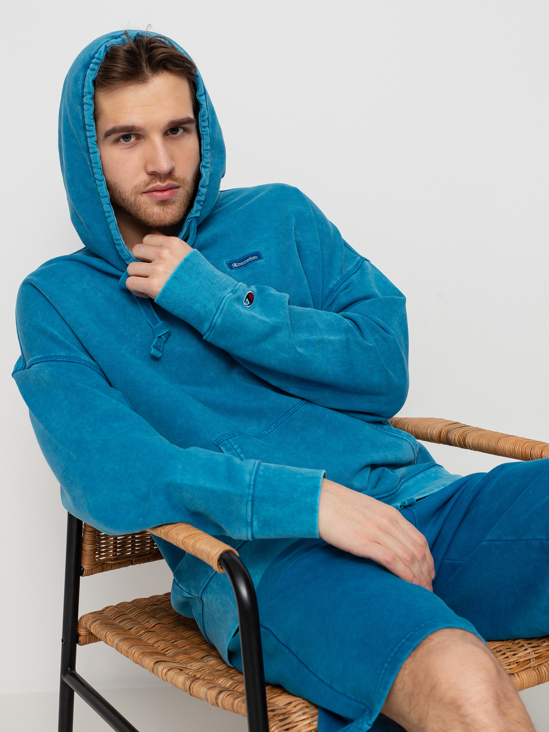 Mikina s kapucňou Champion Hooded Sweatshirt 217083 HD (val)