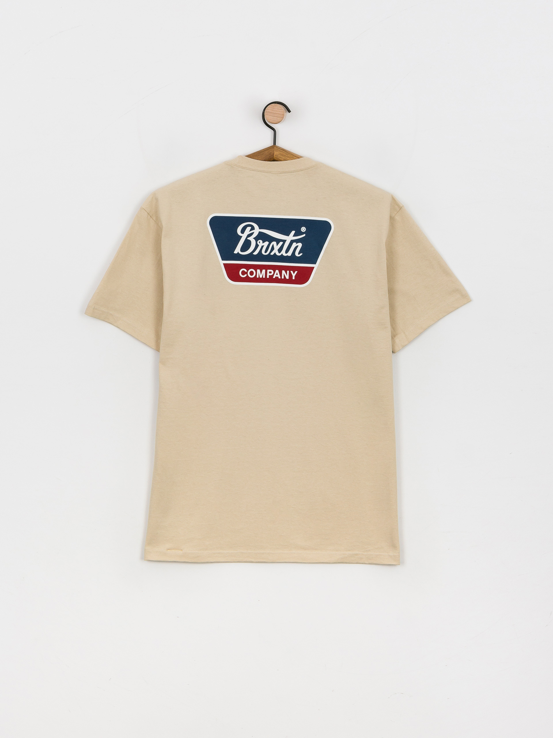 Tričko Brixton Linwood (cream)