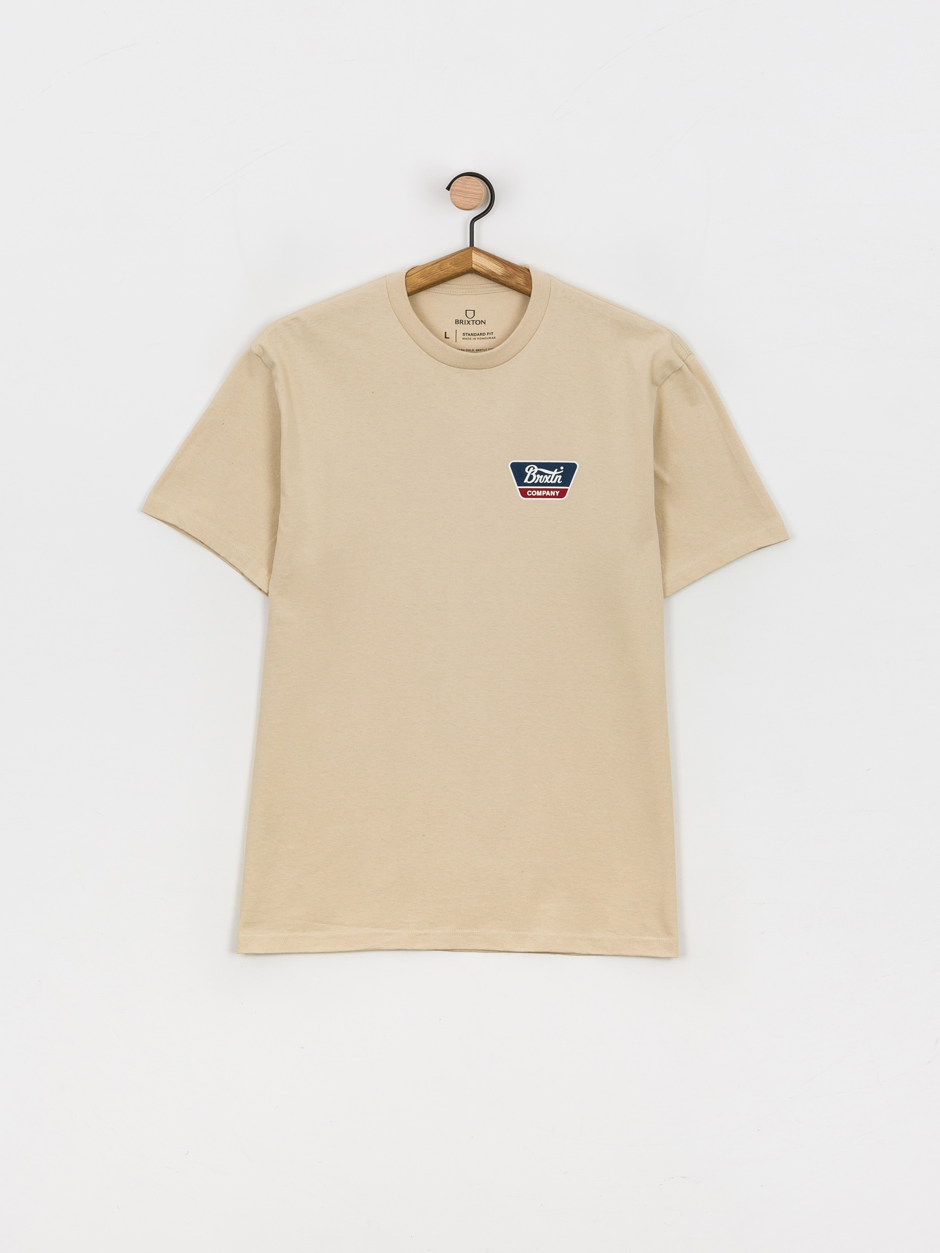 Tričko Brixton Linwood (cream)