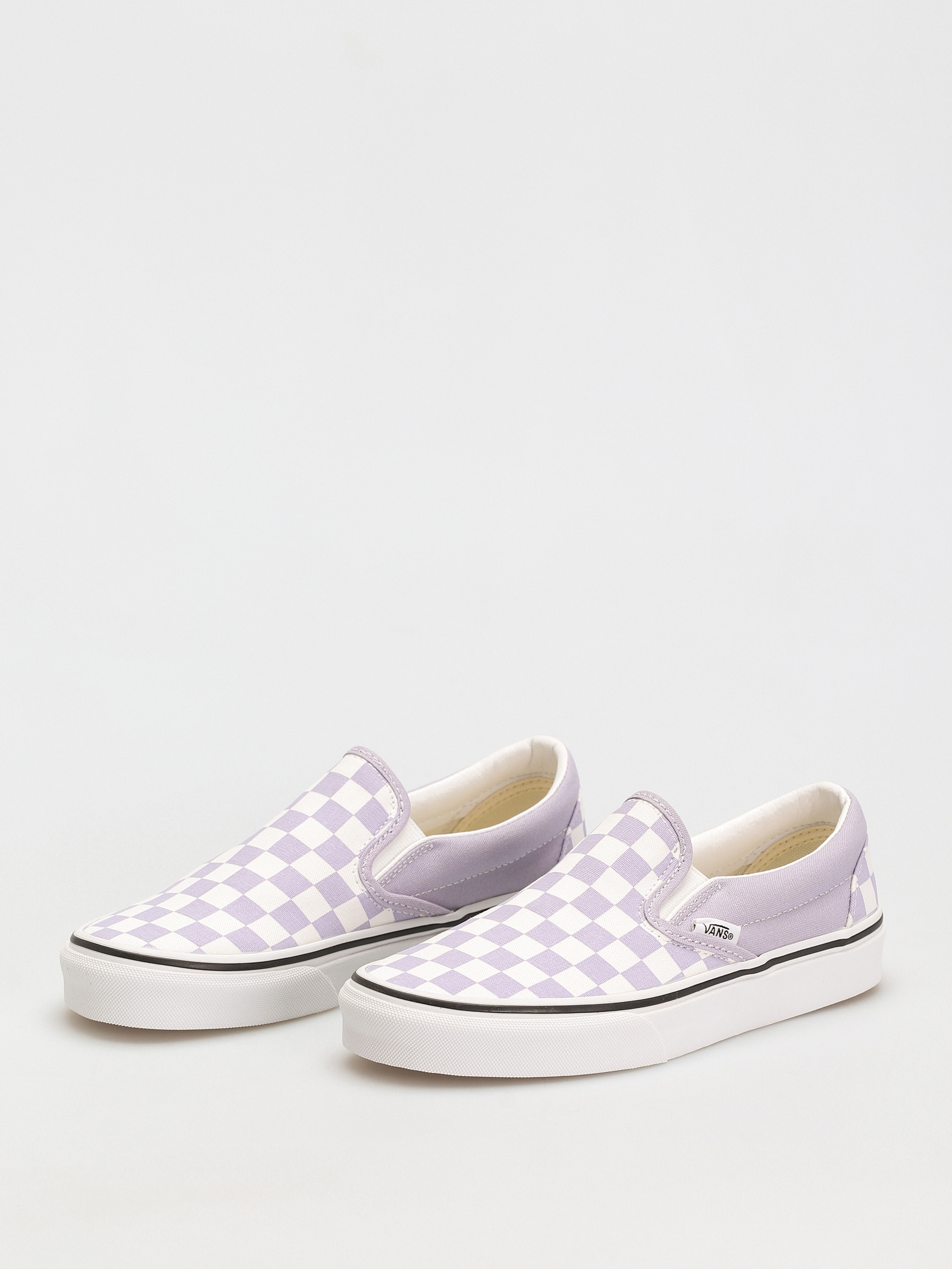 Topánky Vans Classic Slip On (checkerboard/languid lavender/true white)