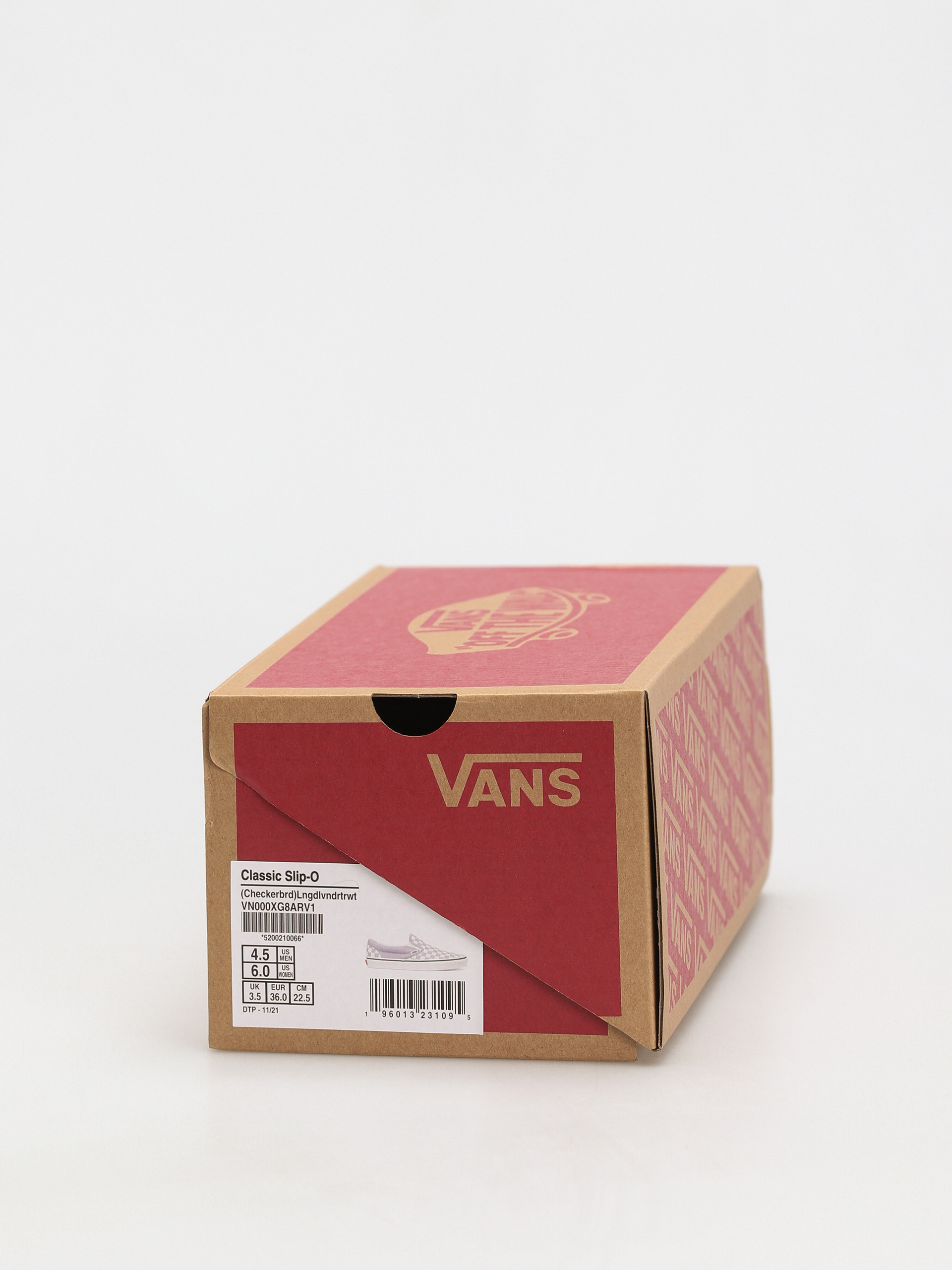 Topánky Vans Classic Slip On (checkerboard/languid lavender/true white)