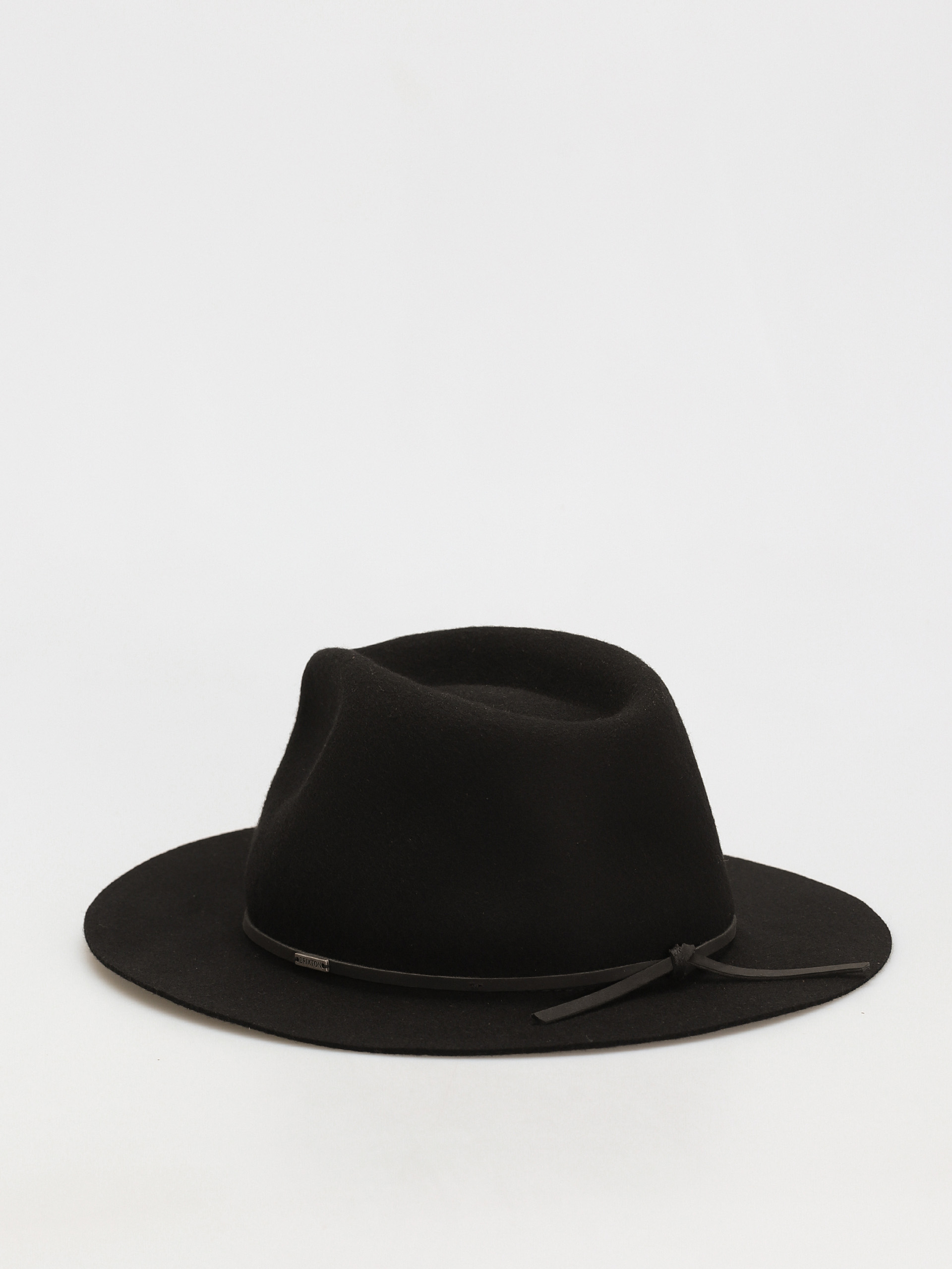 Klobúk Brixton Wesley Packable Fedora (black/black)