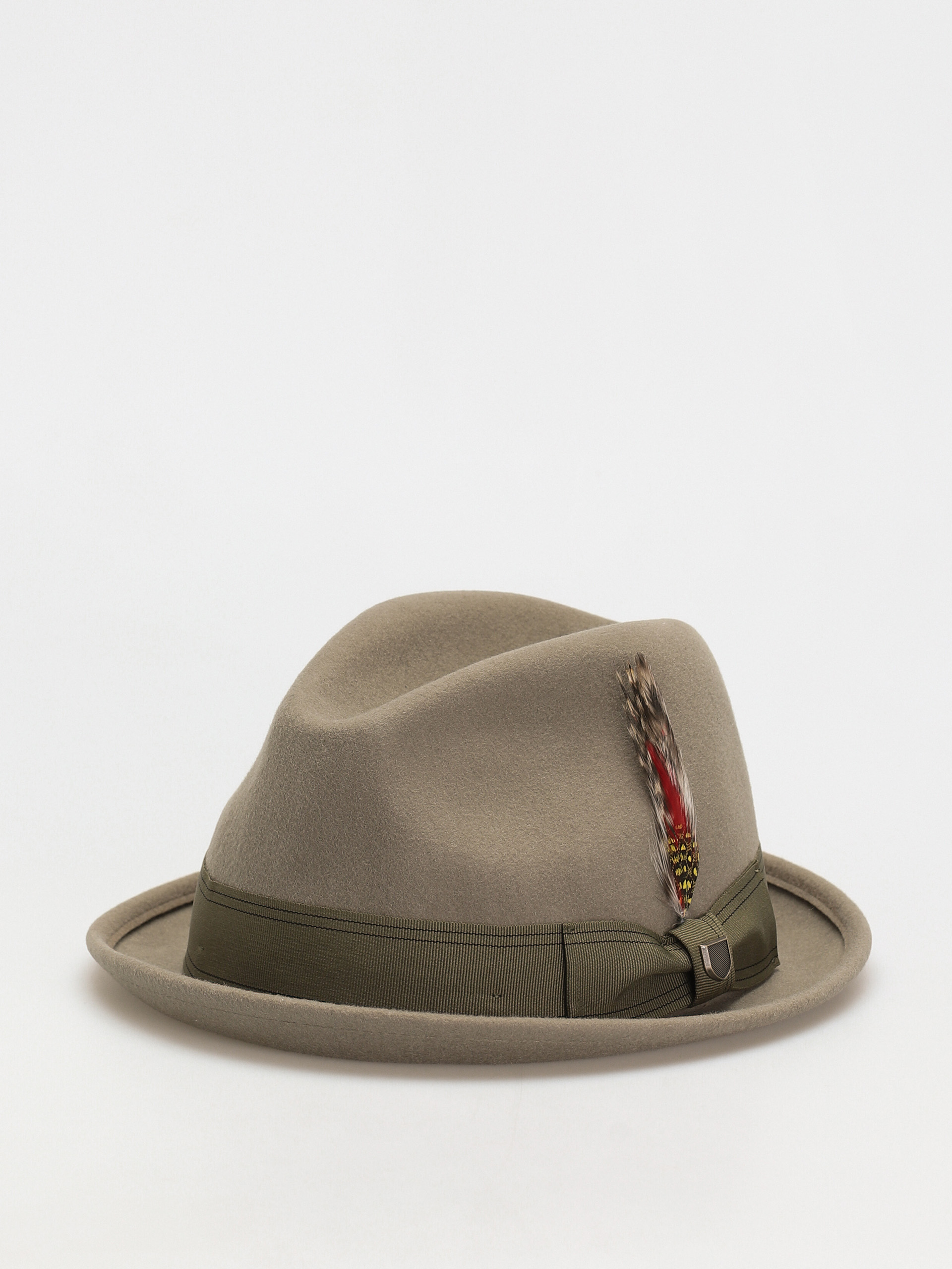 Klobúk Brixton Gain Fedora (mermaid/military olive)