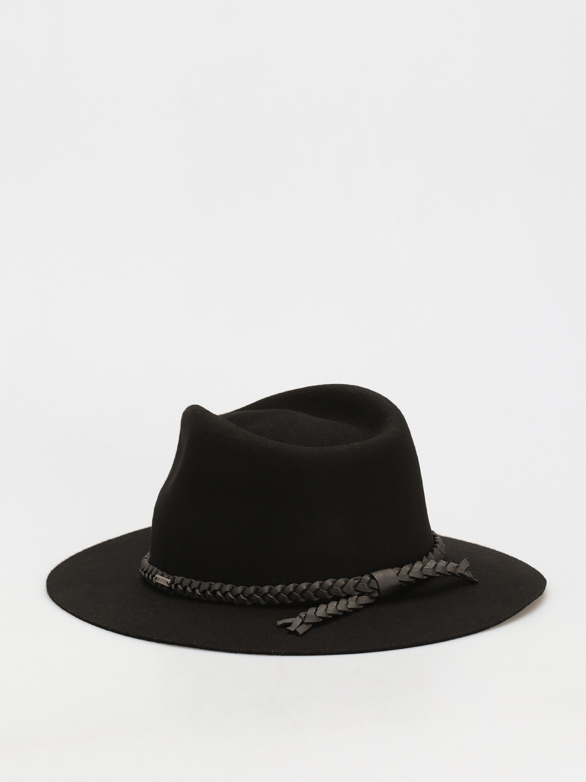 Klobúk Brixton Messer Western Fedora (black)