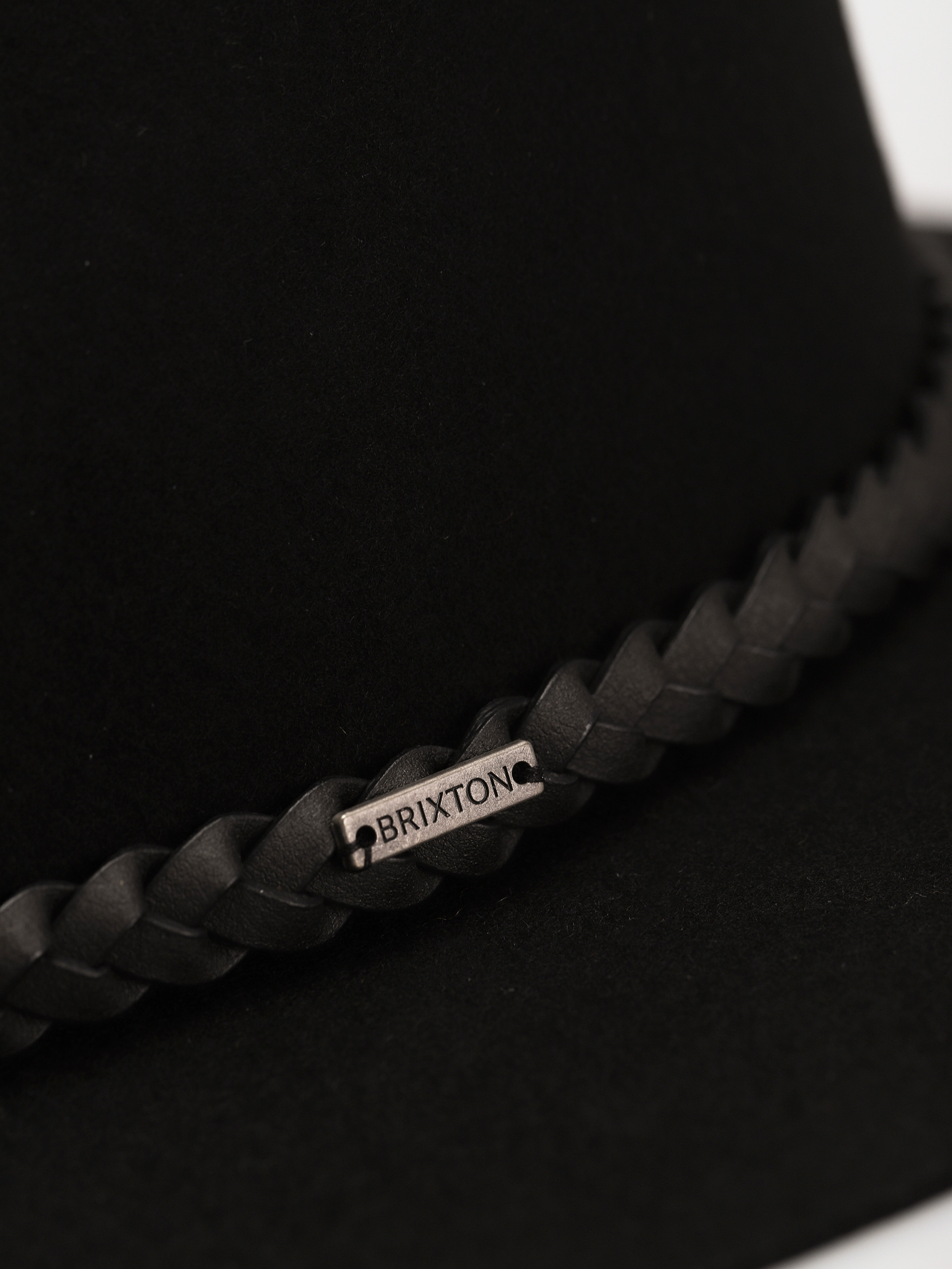 Klobúk Brixton Messer Western Fedora (black)