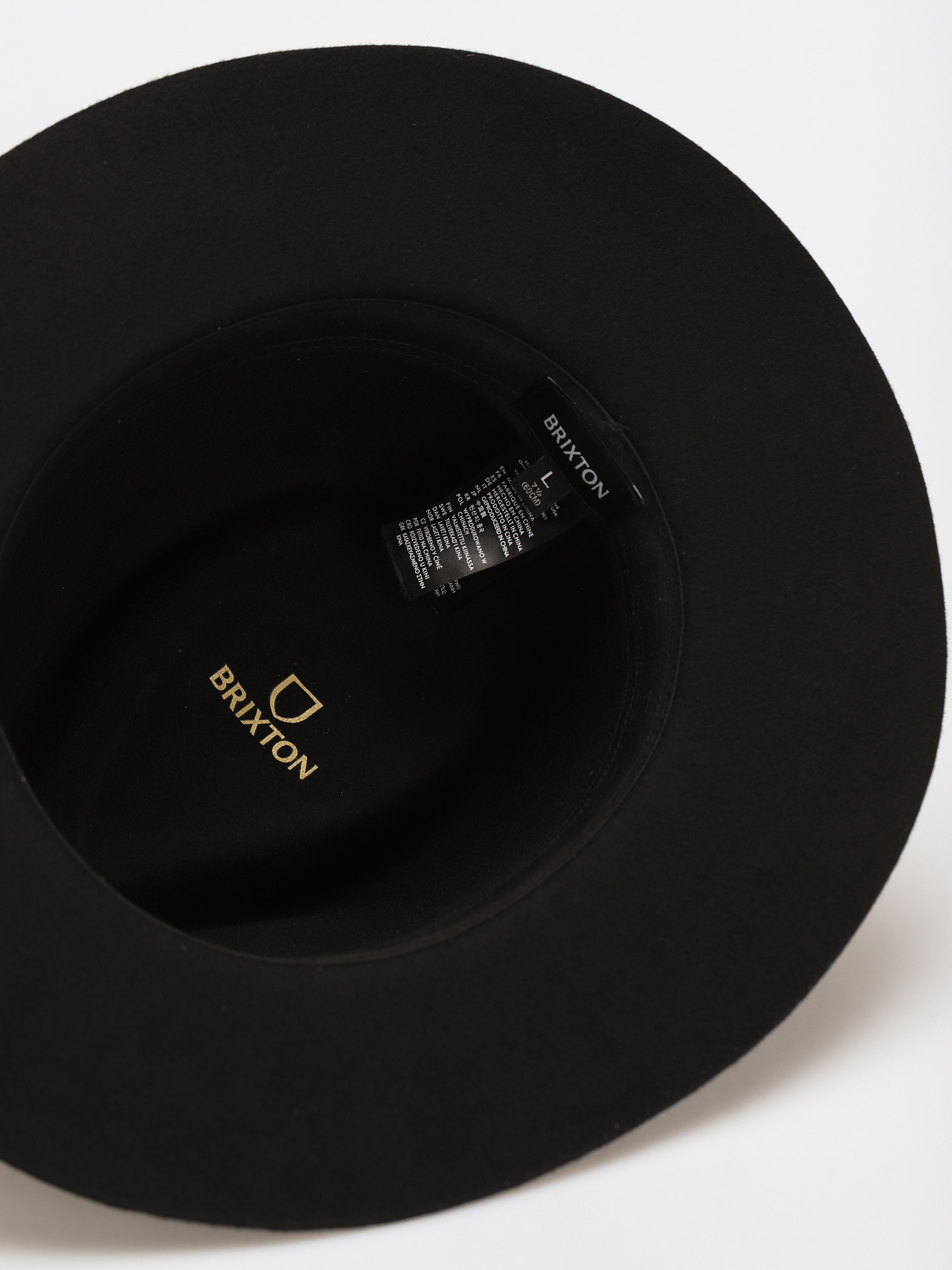 Klobúk Brixton Messer Western Fedora (black)