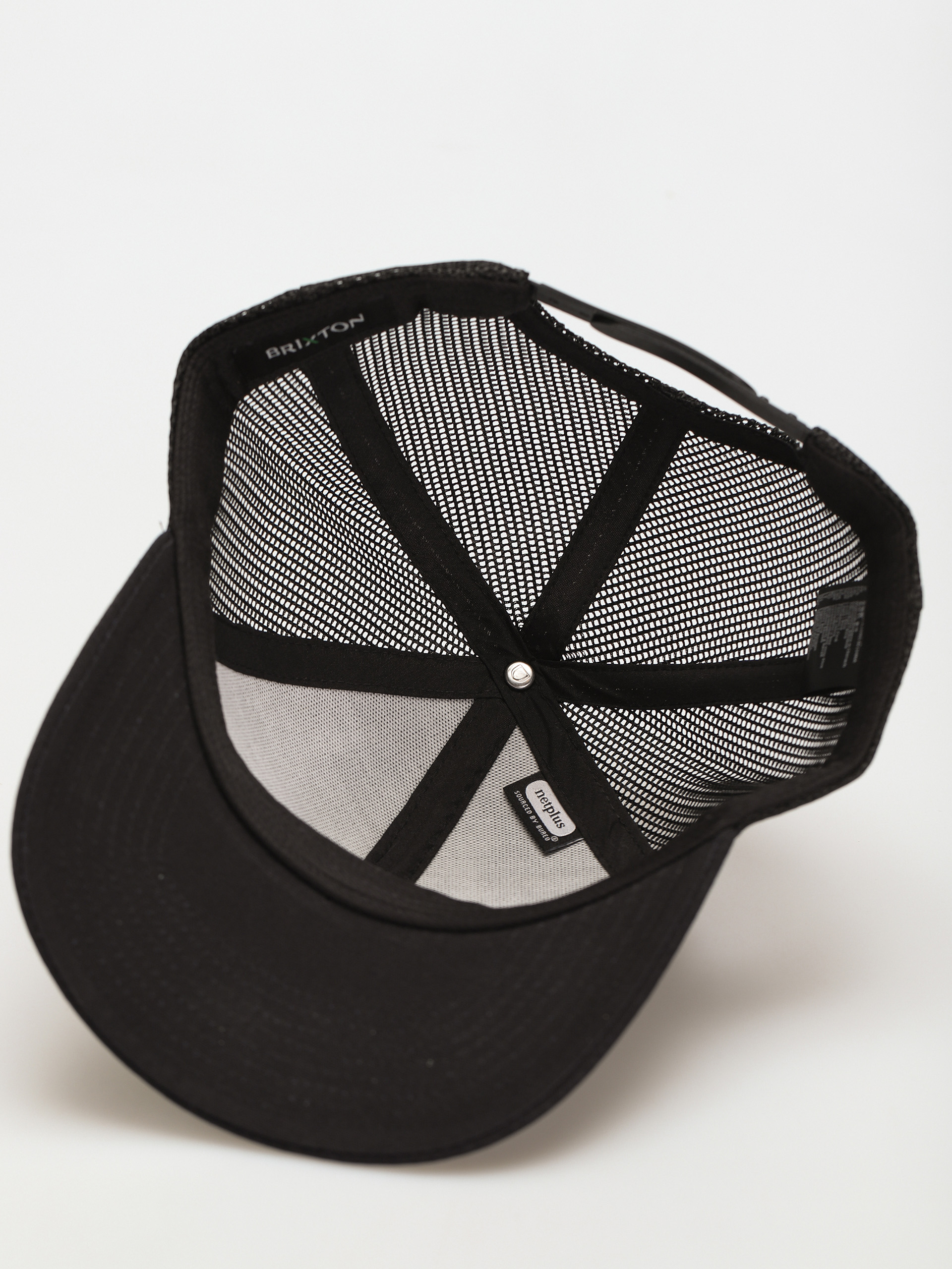 Šiltovka Brixton Scoop X Mp Mesh Cap (black/black)