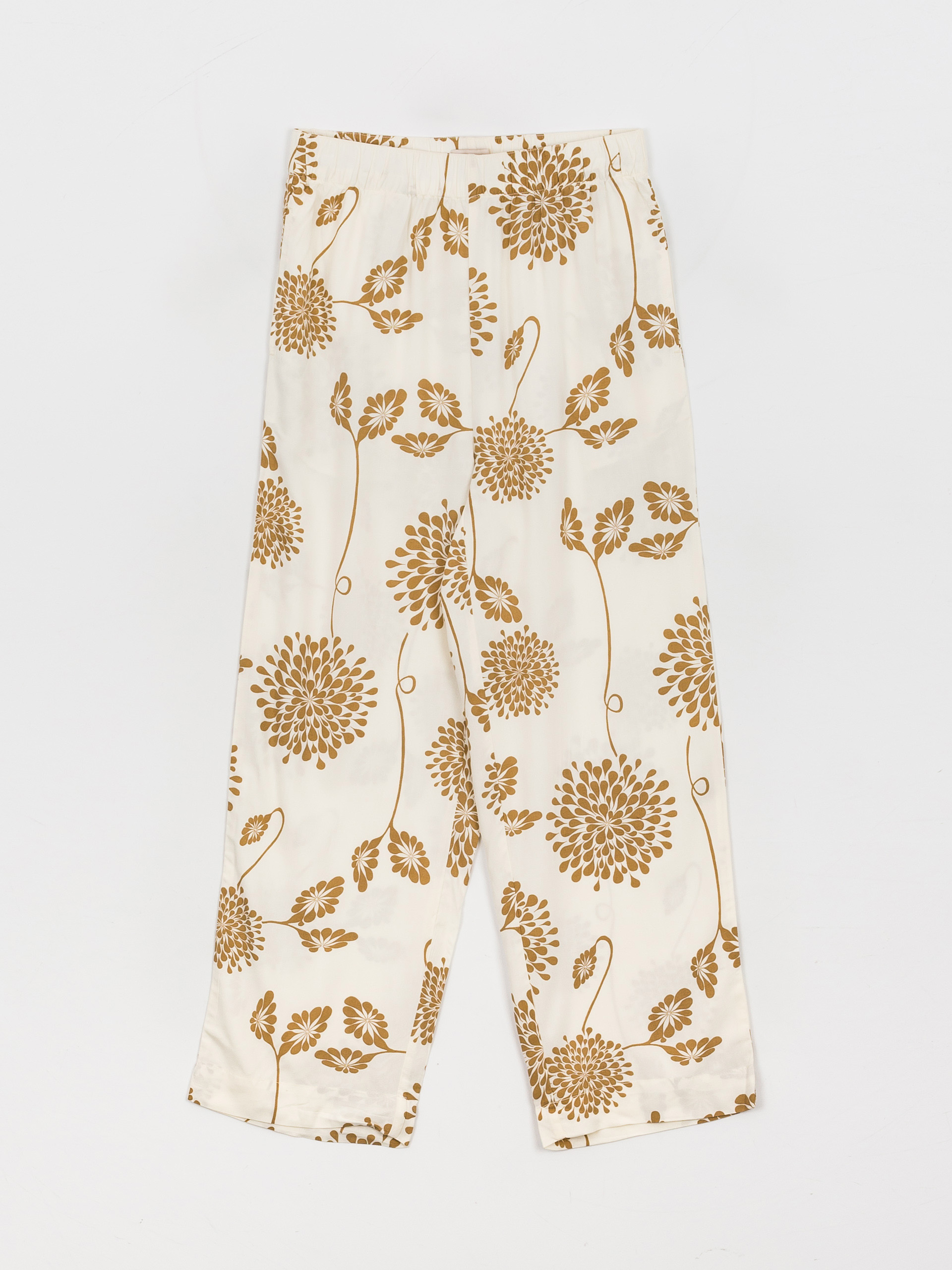 Nohavice Brixton Garden Floral Crop Wmn (dove)