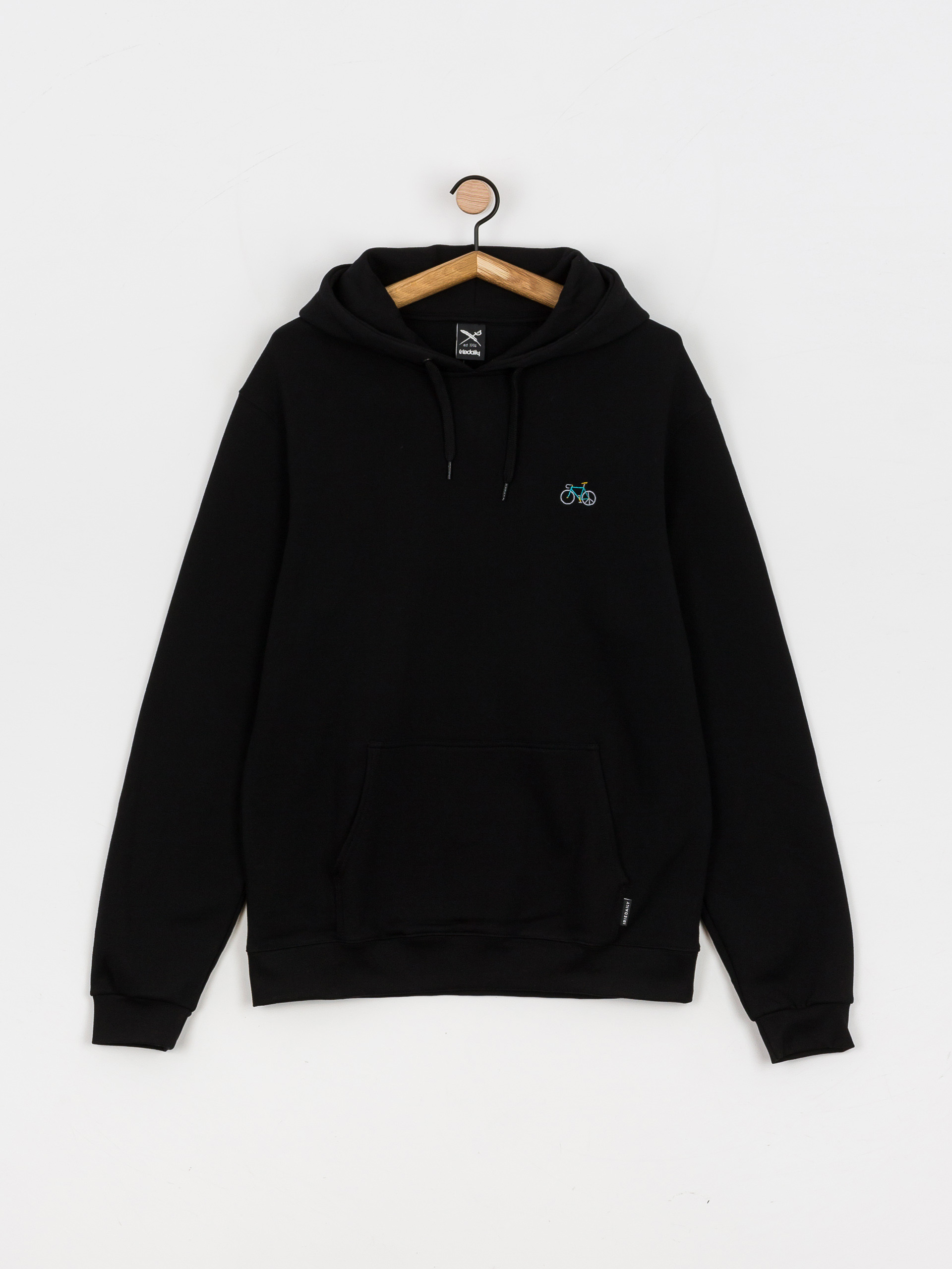Mikina s kapucňou Iriedaily Peaceride HD (black)