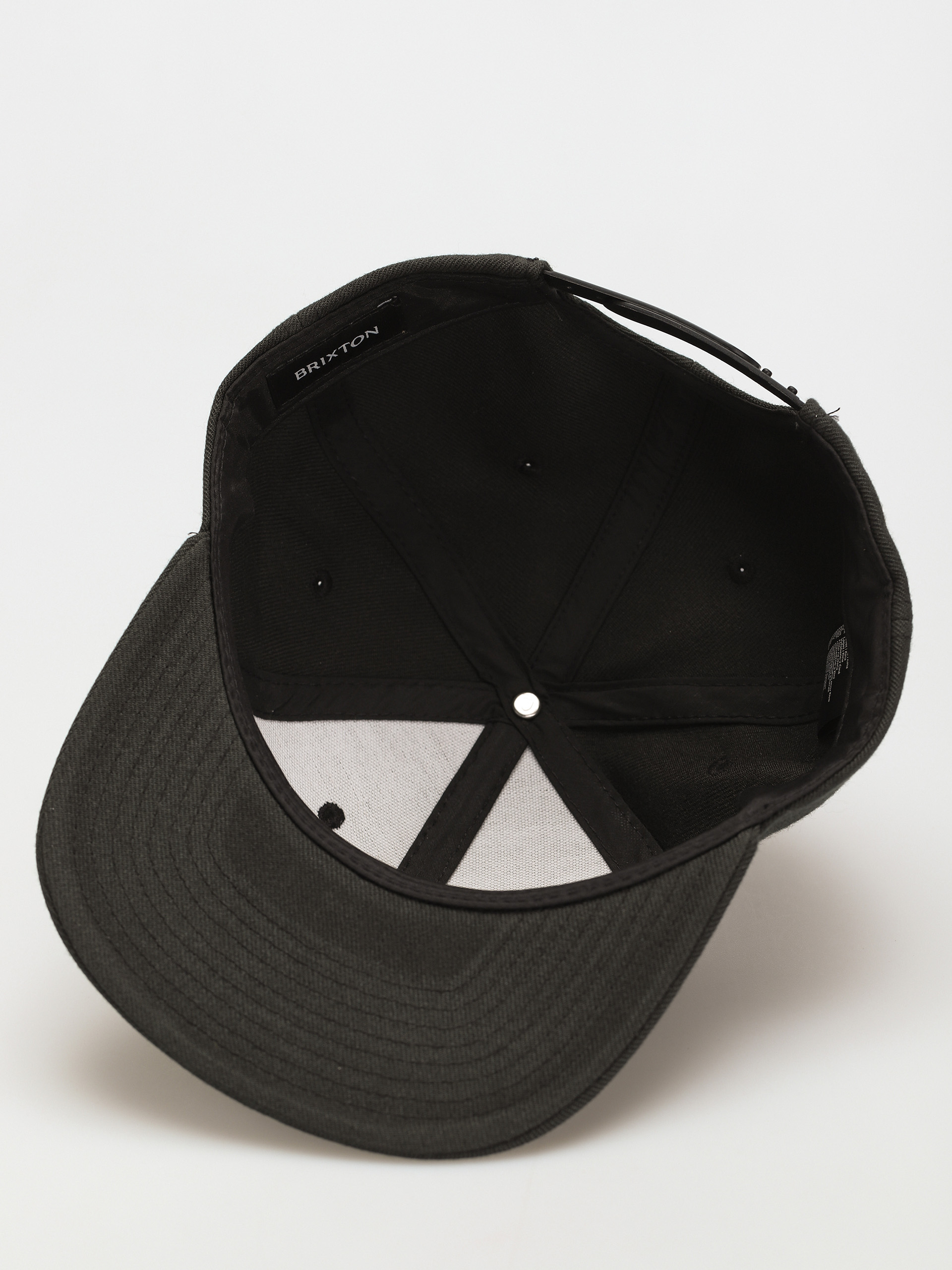 Šiltovka Brixton Alpha Square Mp Snapback (black/black)