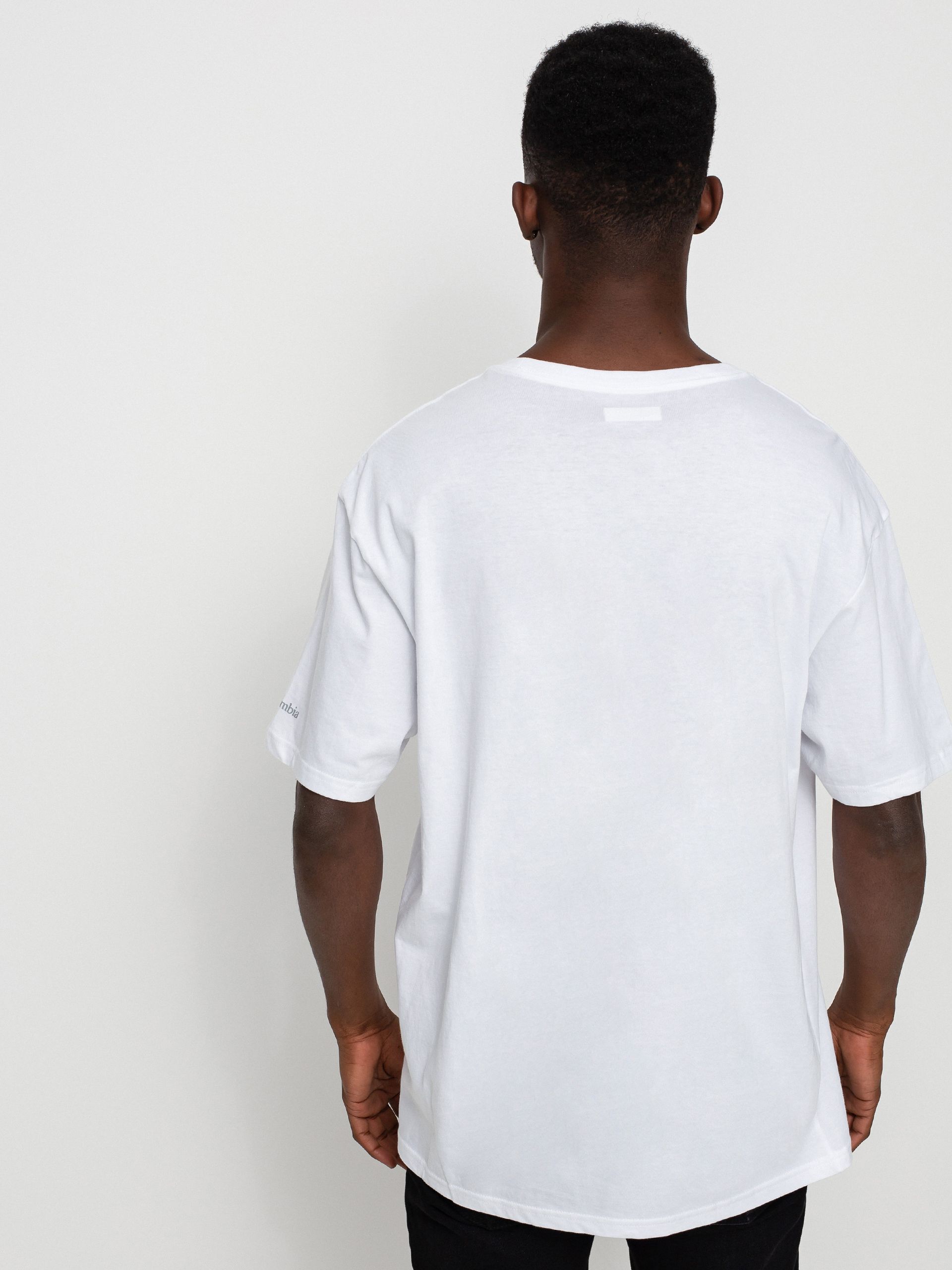 Tričko Columbia Basic Logo (white)