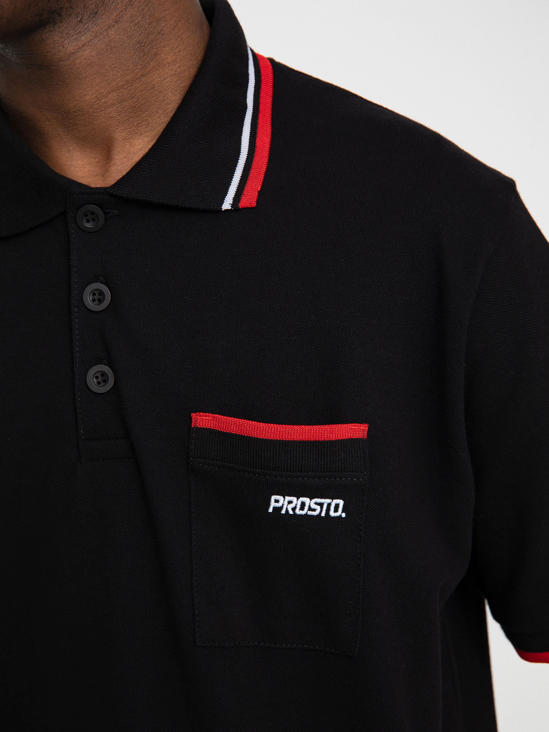 Polo tričko Prosto Mods (black)