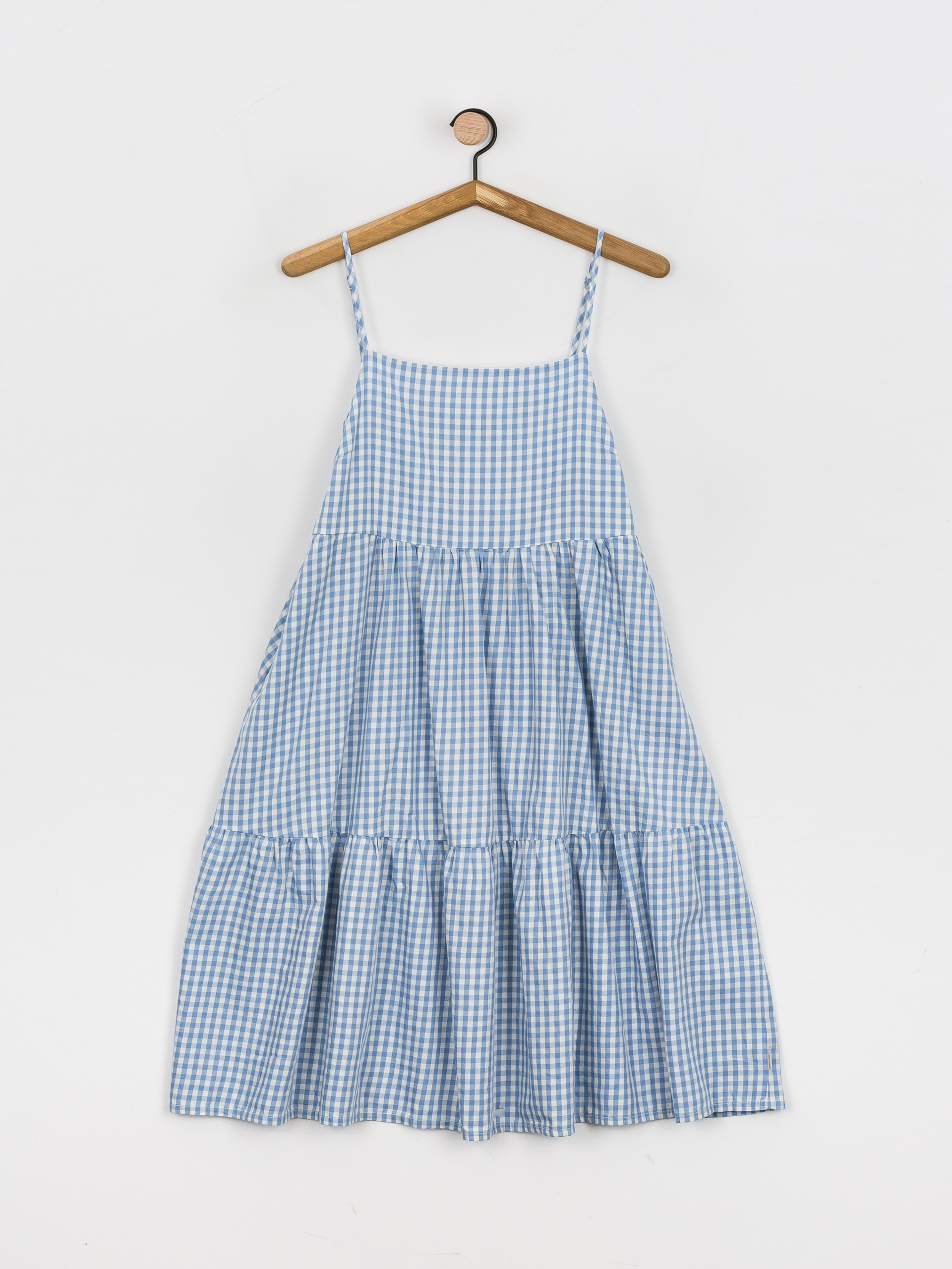 Šaty  Brixton Gingham Tier Wmn (casa blanca blue)