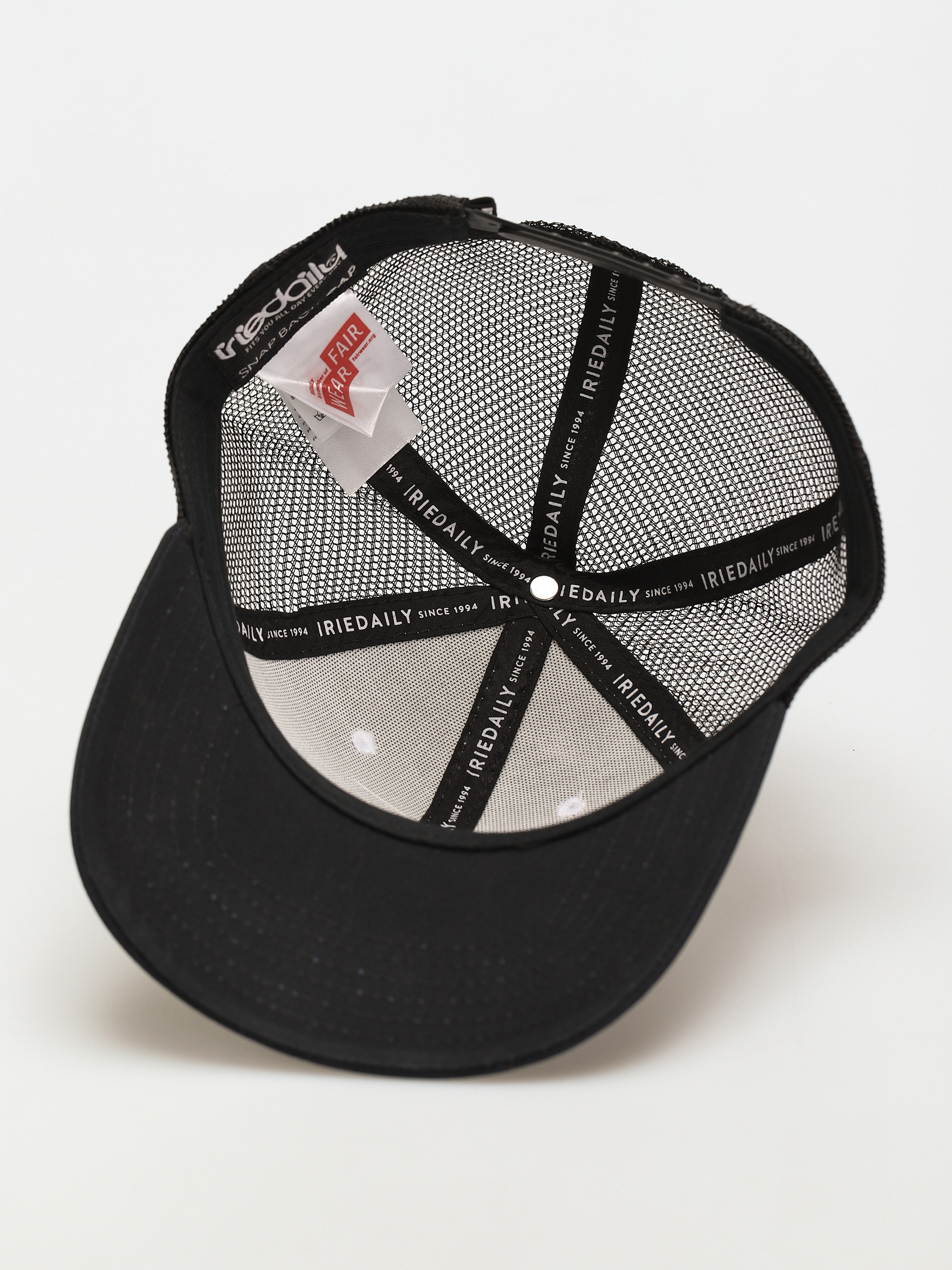 Šiltovka Iriedaily Stonefinger (black white)