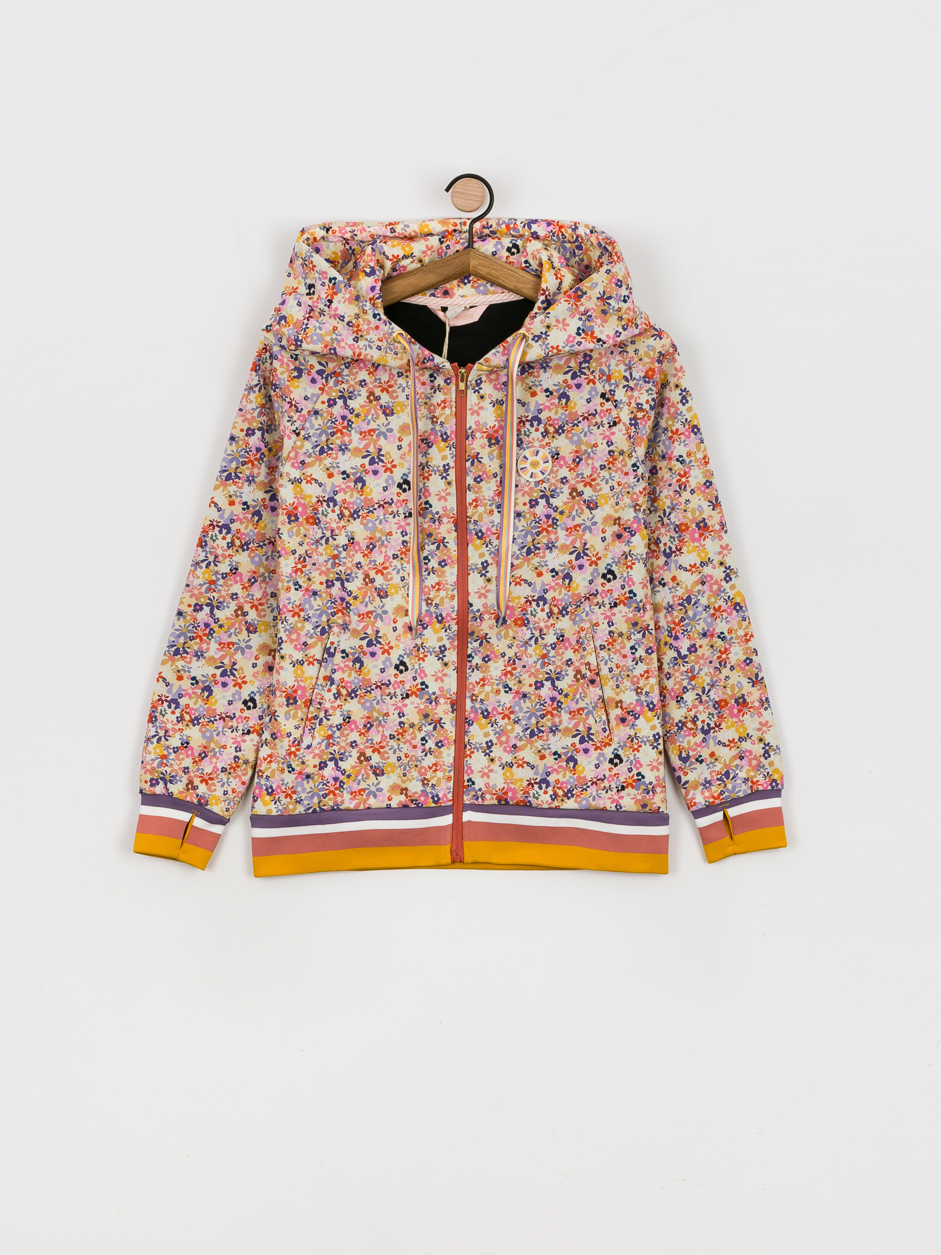 Mikina s kapucňou Femi Stories Wave ZHD Wmn (hmdw)