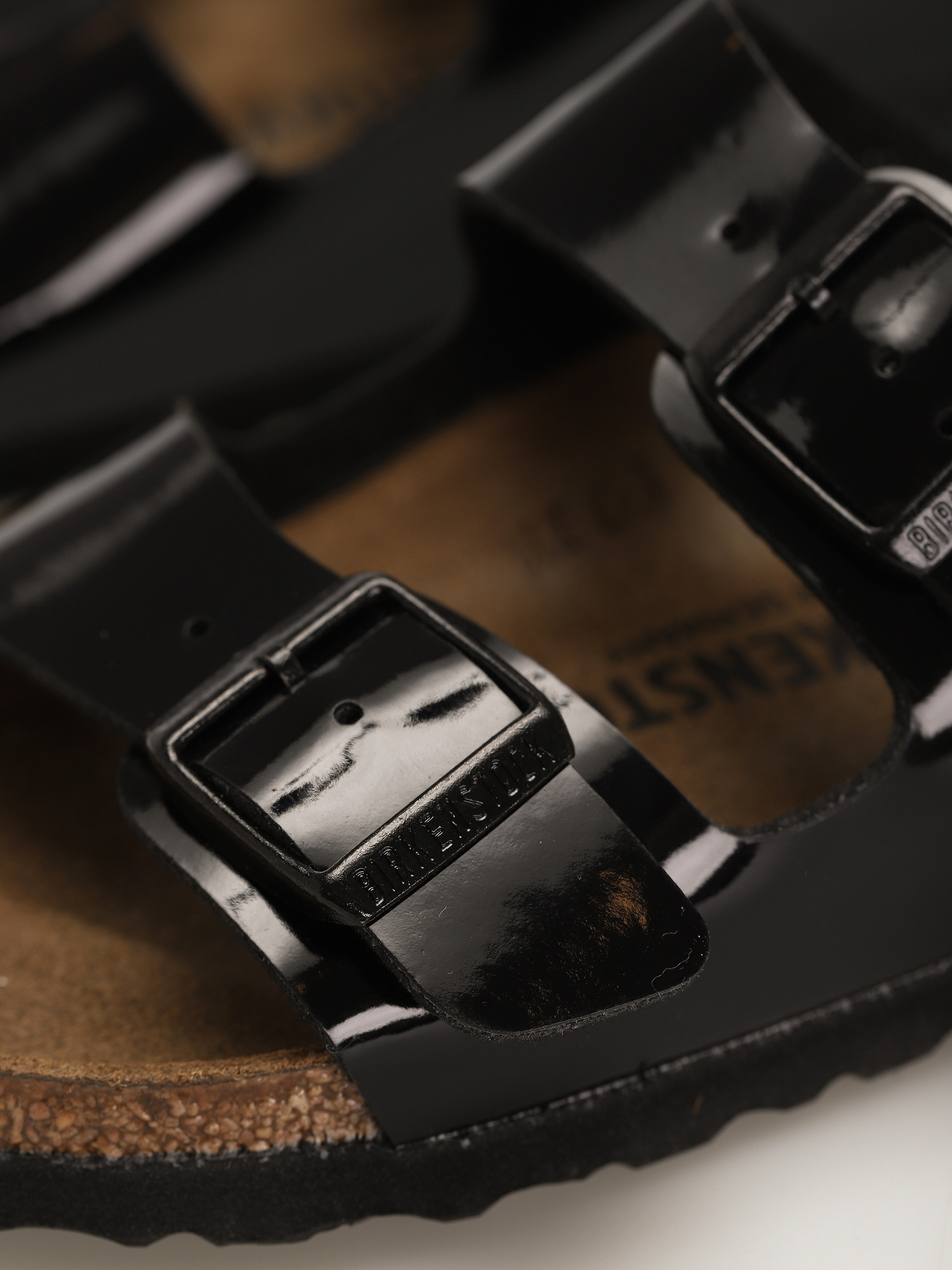 Šľapky Birkenstock Arizona Narrow Wmn (patent black)