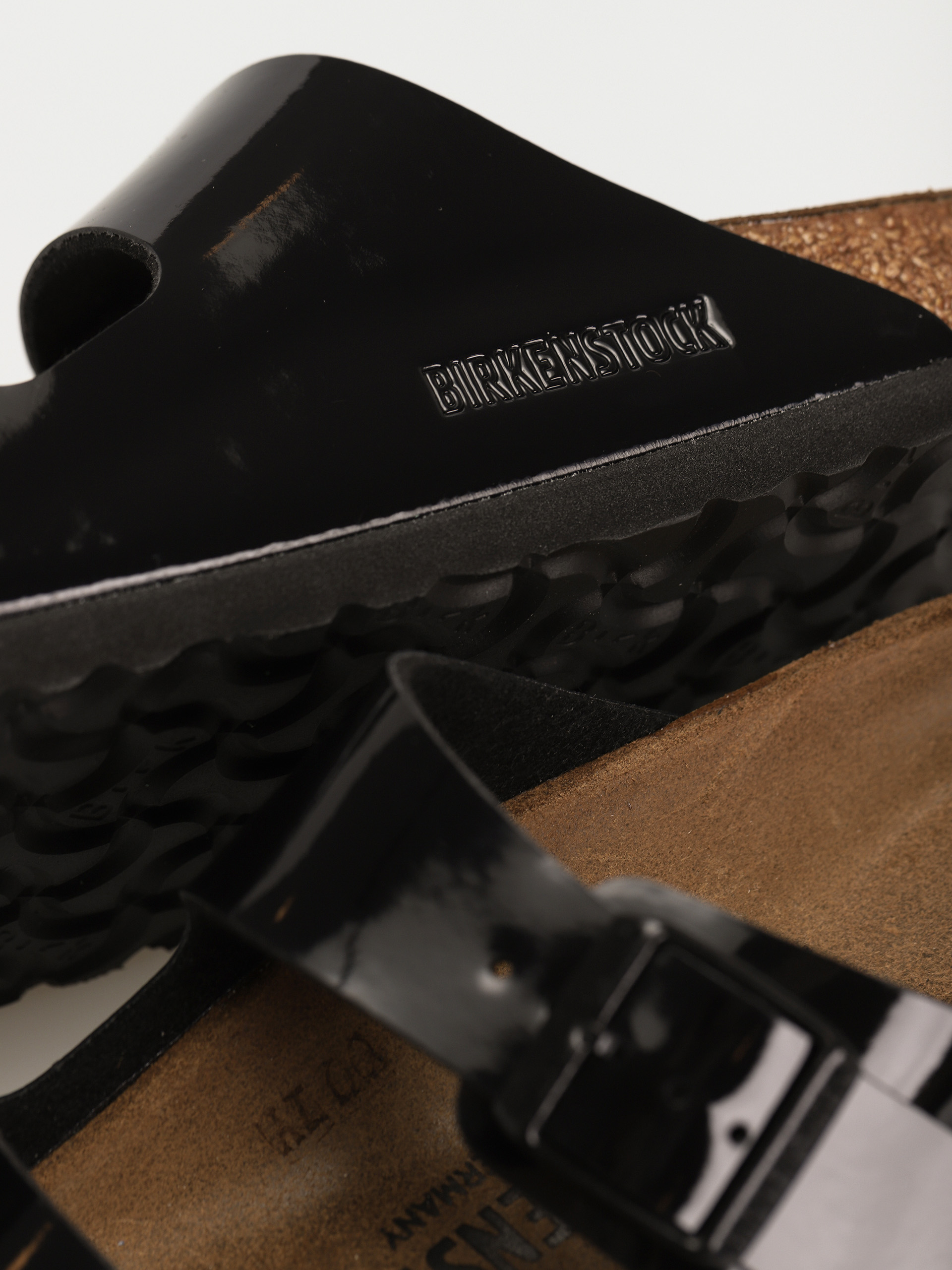 Šľapky Birkenstock Arizona Narrow Wmn (patent black)