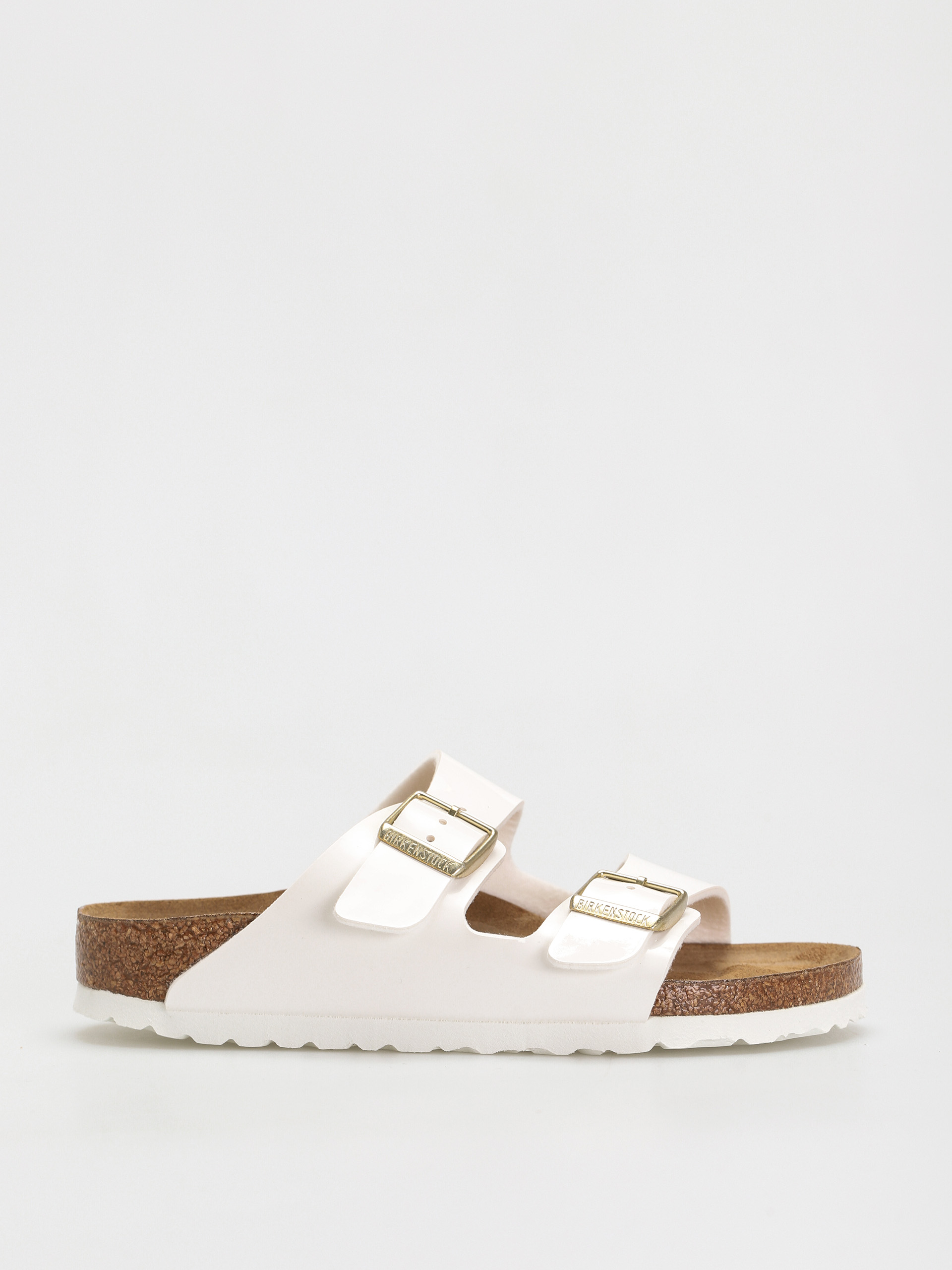 Šľapky Birkenstock Arizona Narrow Wmn (patent white)