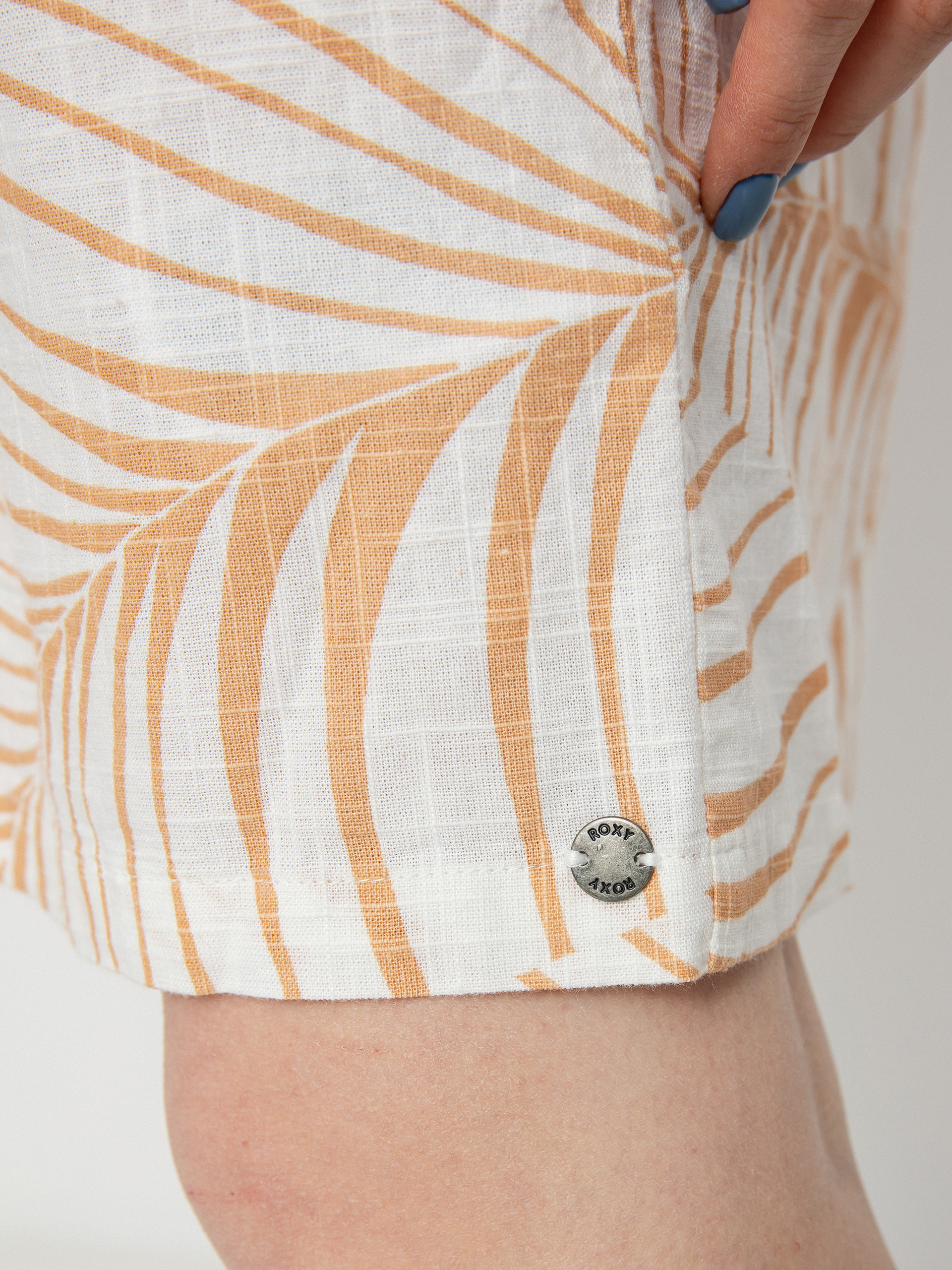 Šaty  Roxy Wishing Girl Wmn (toast palm tree dreams)