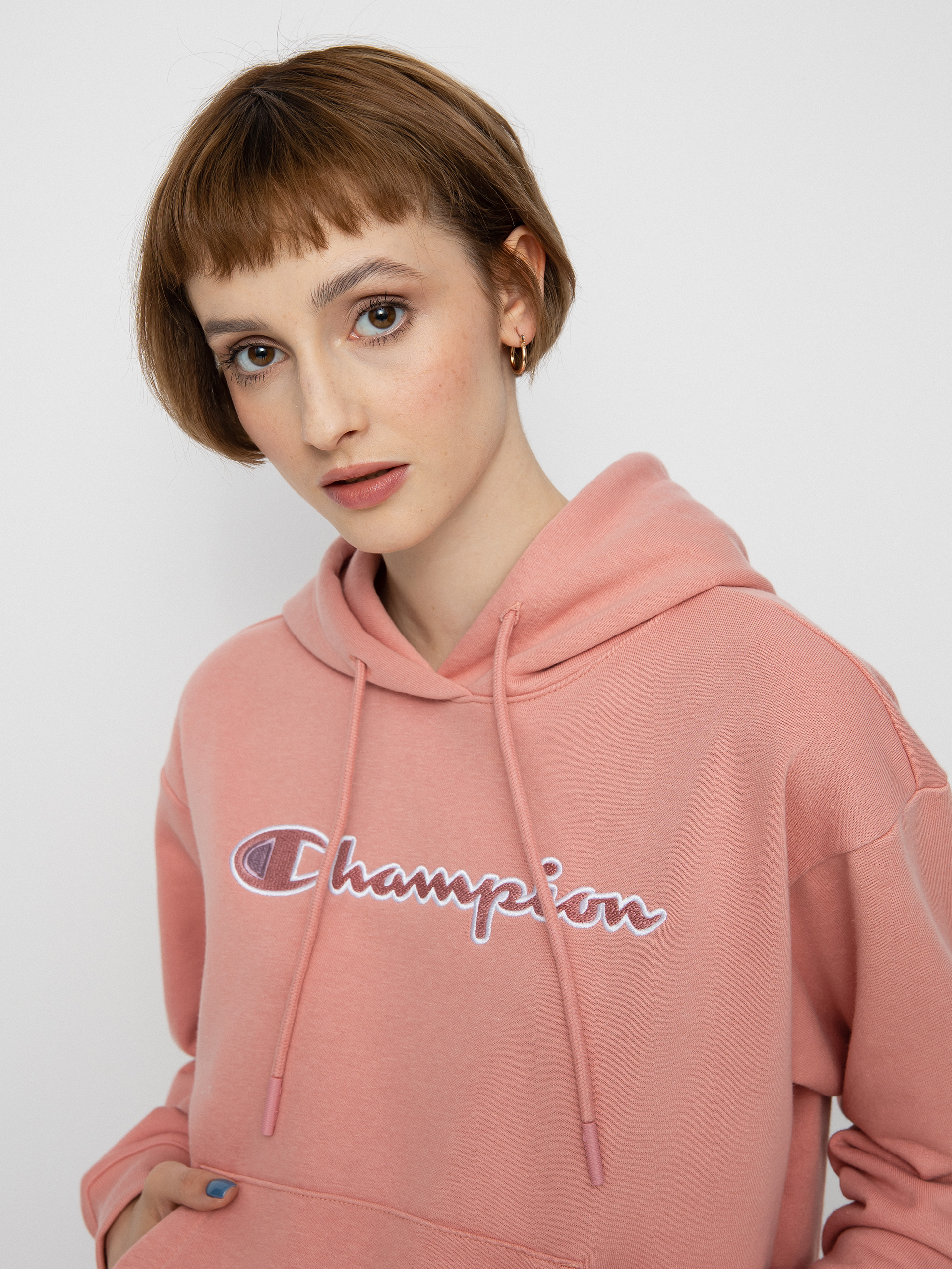 Mikina s kapucňou Champion Hooded Sweatshirt 114919 HD Wmn (rtt)
