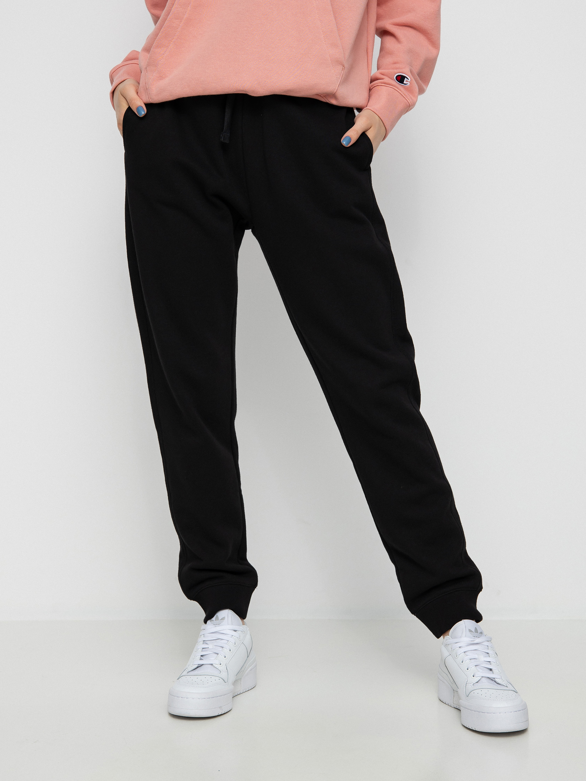 Nohavice Champion Rib Cuff Pants 114924 Wmn (nbk)