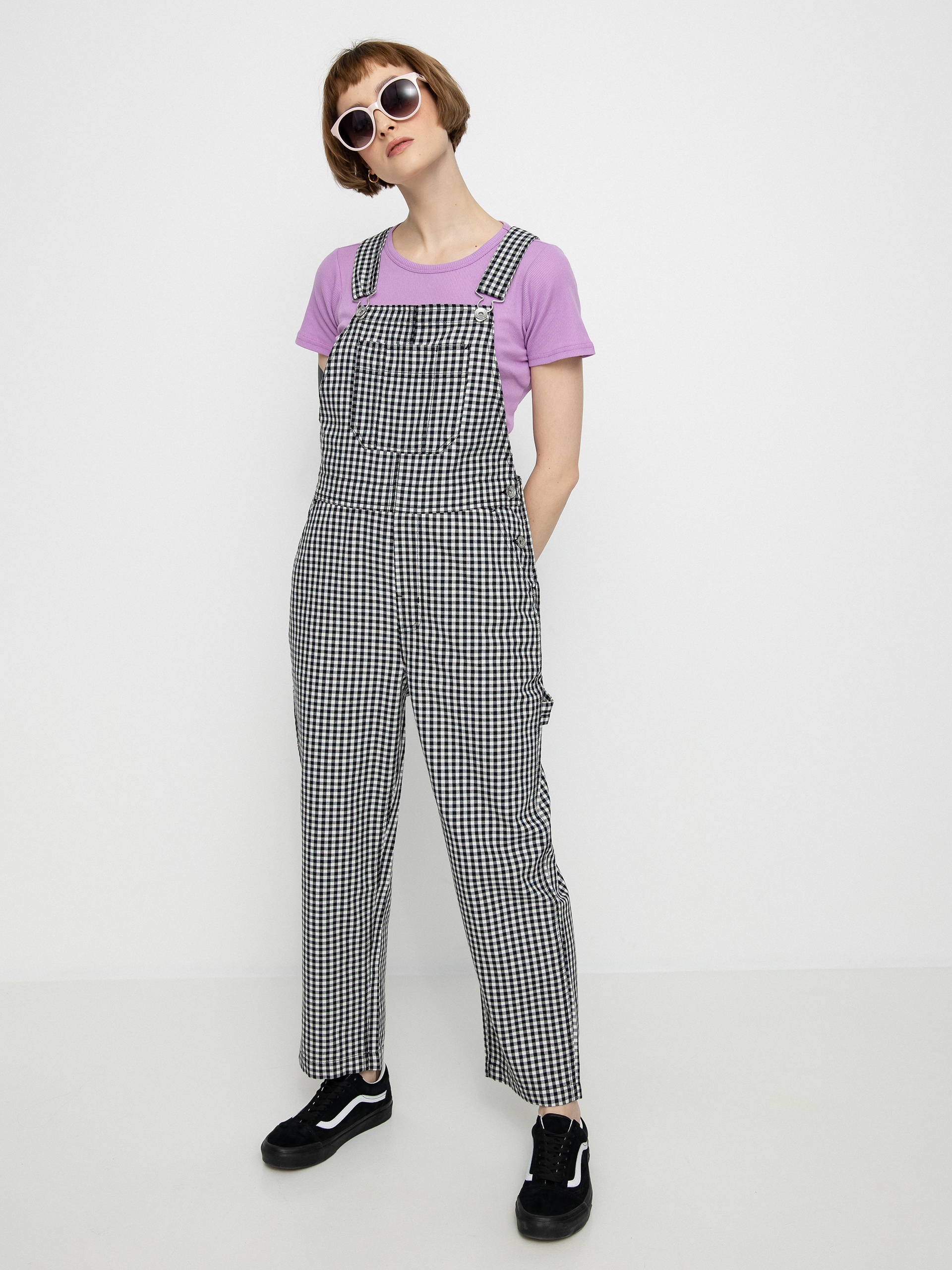 Nohavice Brixton Christina Crop Overall Wmn