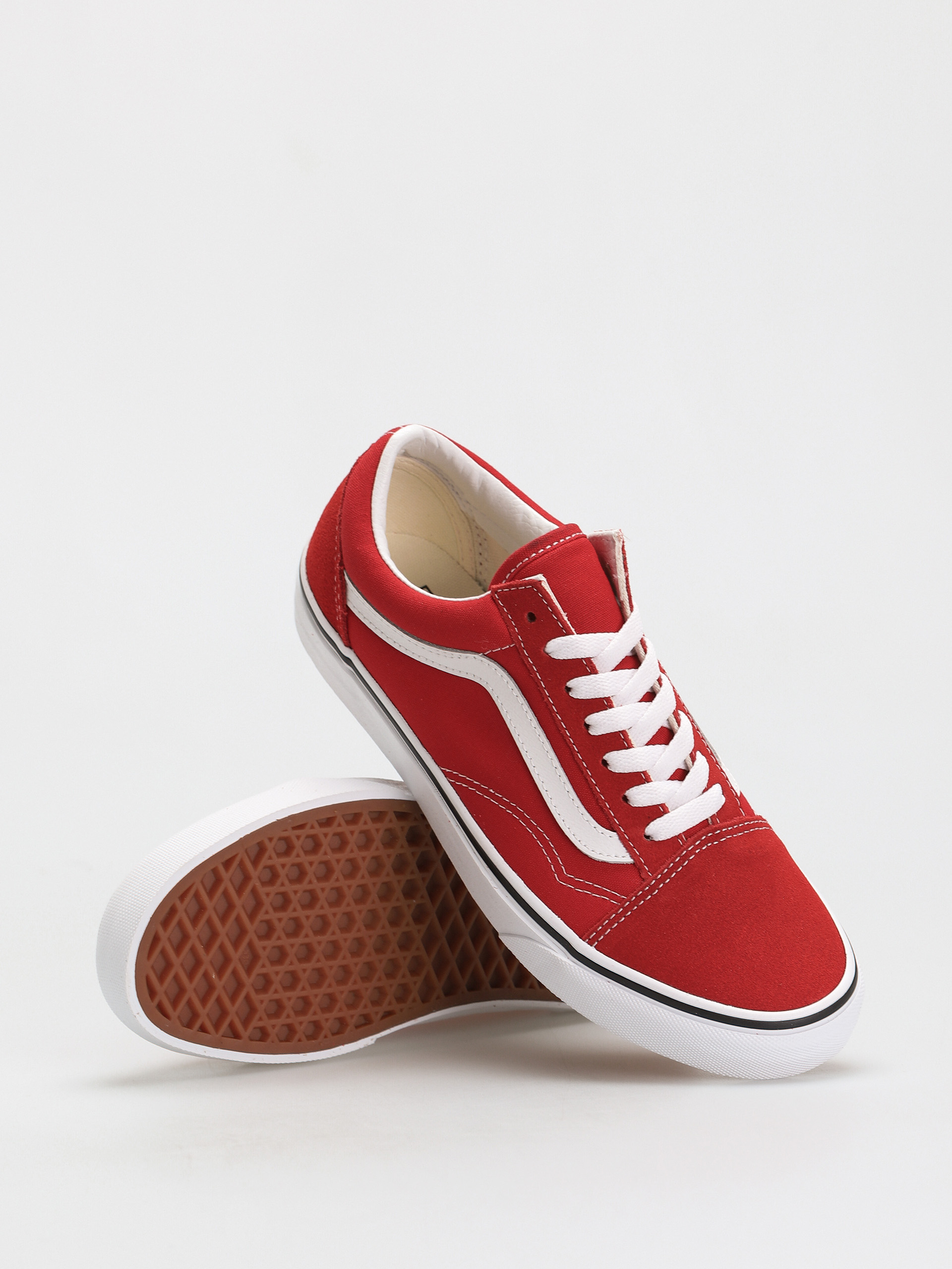 Topánky Vans Old Skool (racing red/true white)