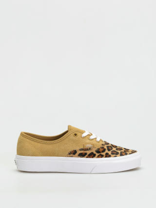 Topánky Vans Authentic (soft suede/mustard gold/leopard)
