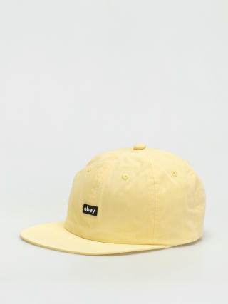 Šiltovka OBEY Lowercase 6 Panel (butter)