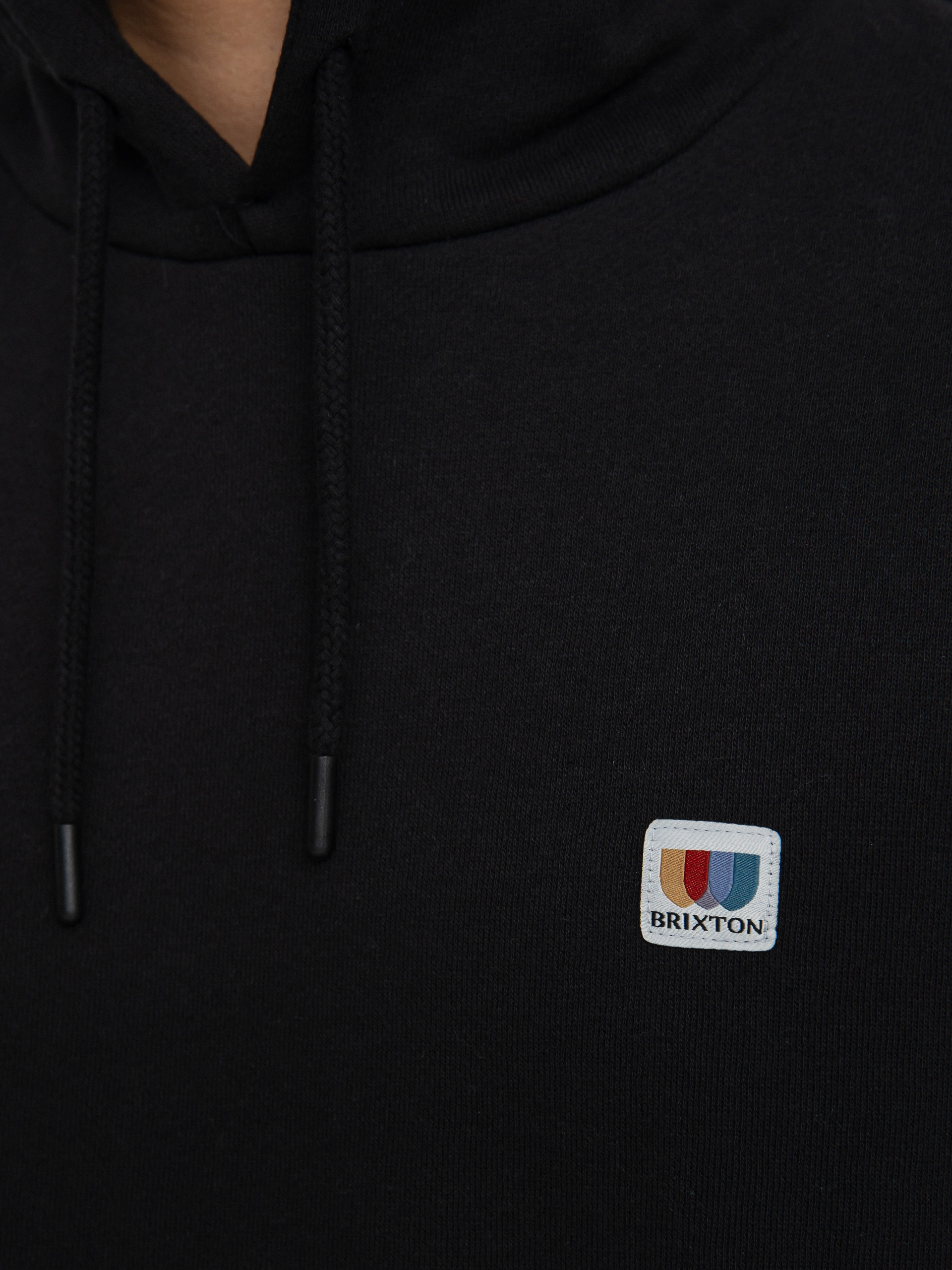 Mikina s kapucňou Brixton Alton HD (black)